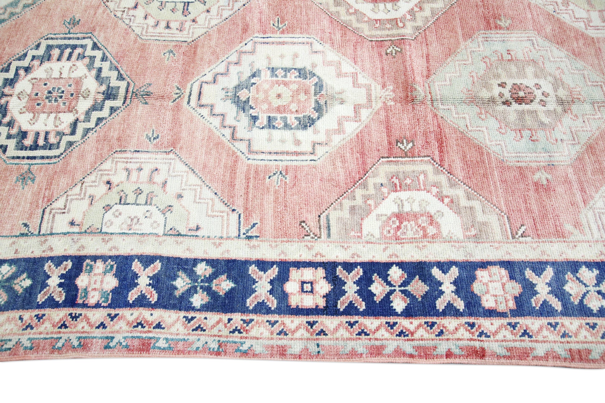 Turkish Vintage Anatolian Rug 5'2" x 11'1" #186