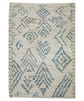 Turkish Tulu Rug Hand Knotted 6'4" x 9'3" #6010