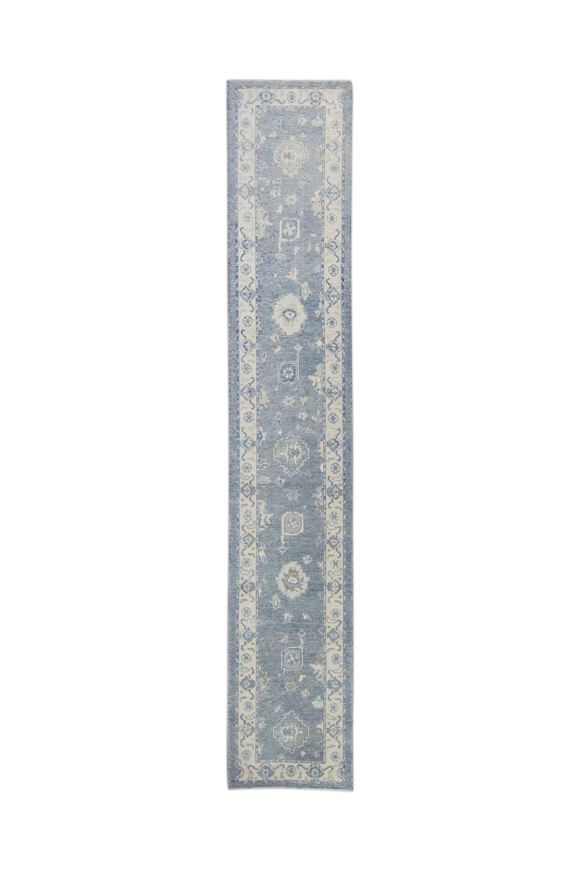 Turkish Oushak Rug 3' x 17'2" #11032