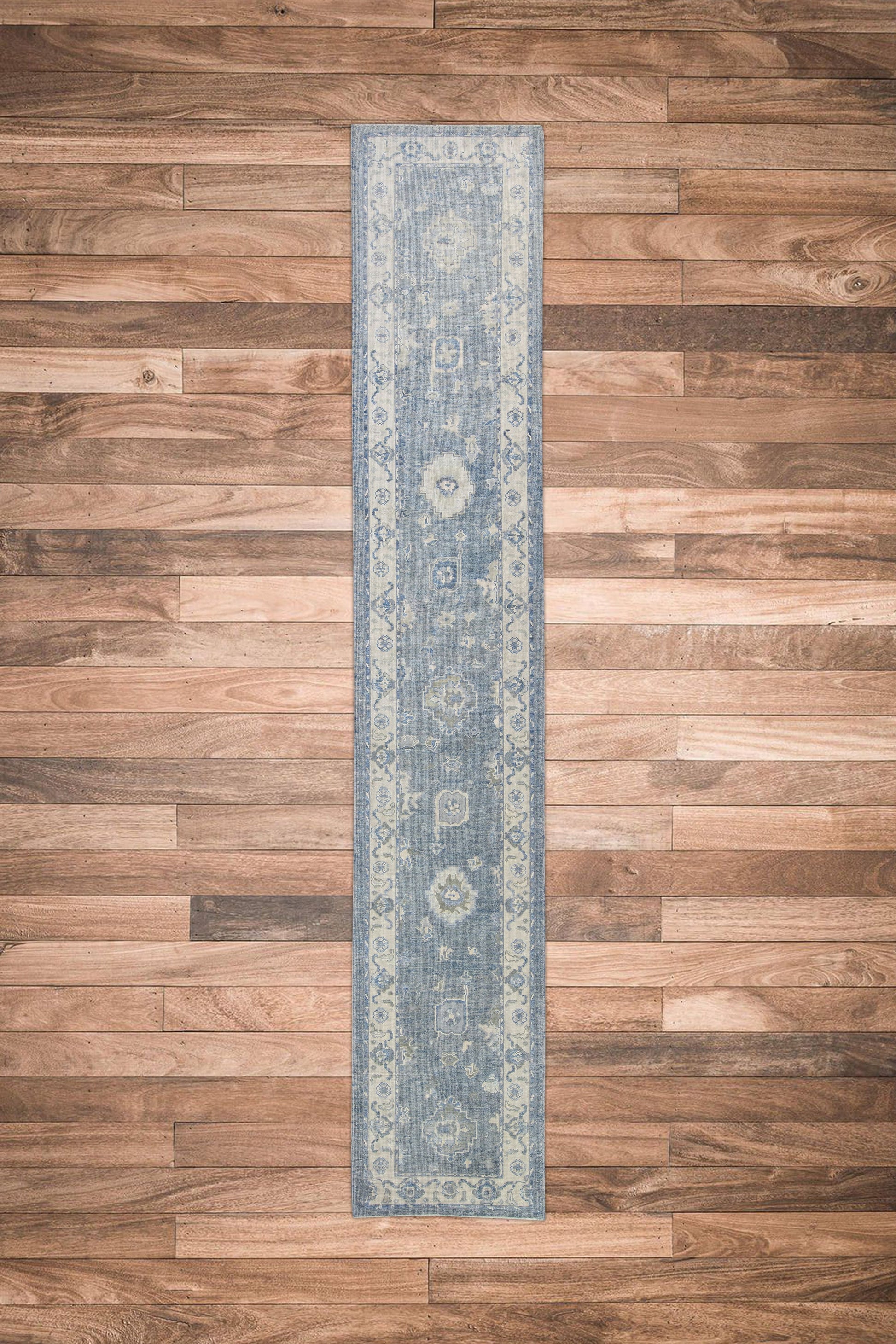 Turkish Oushak Rug 3' x 17'2" #11032