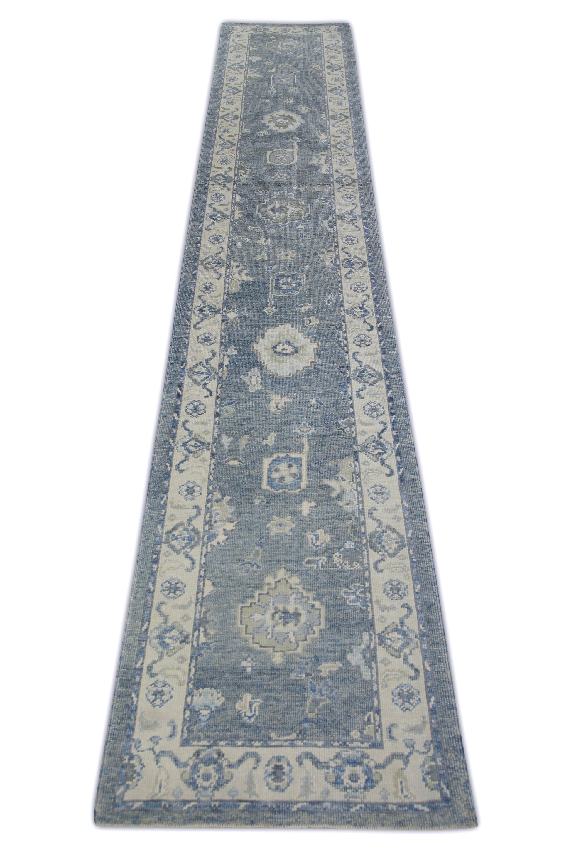 Turkish Oushak Rug 3' x 17'2" #11032