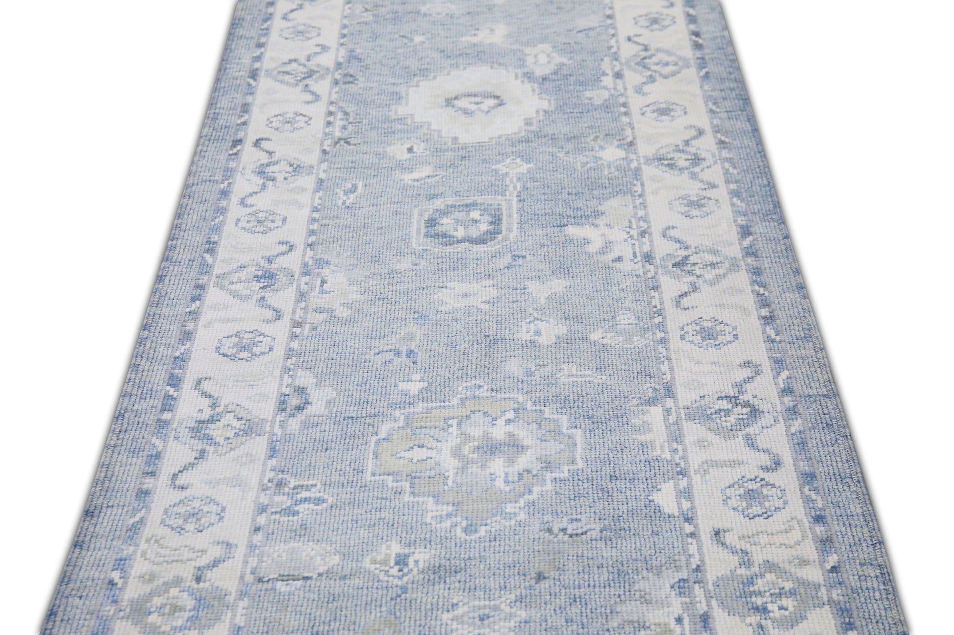 Turkish Oushak Rug 3' x 17'2" #11032