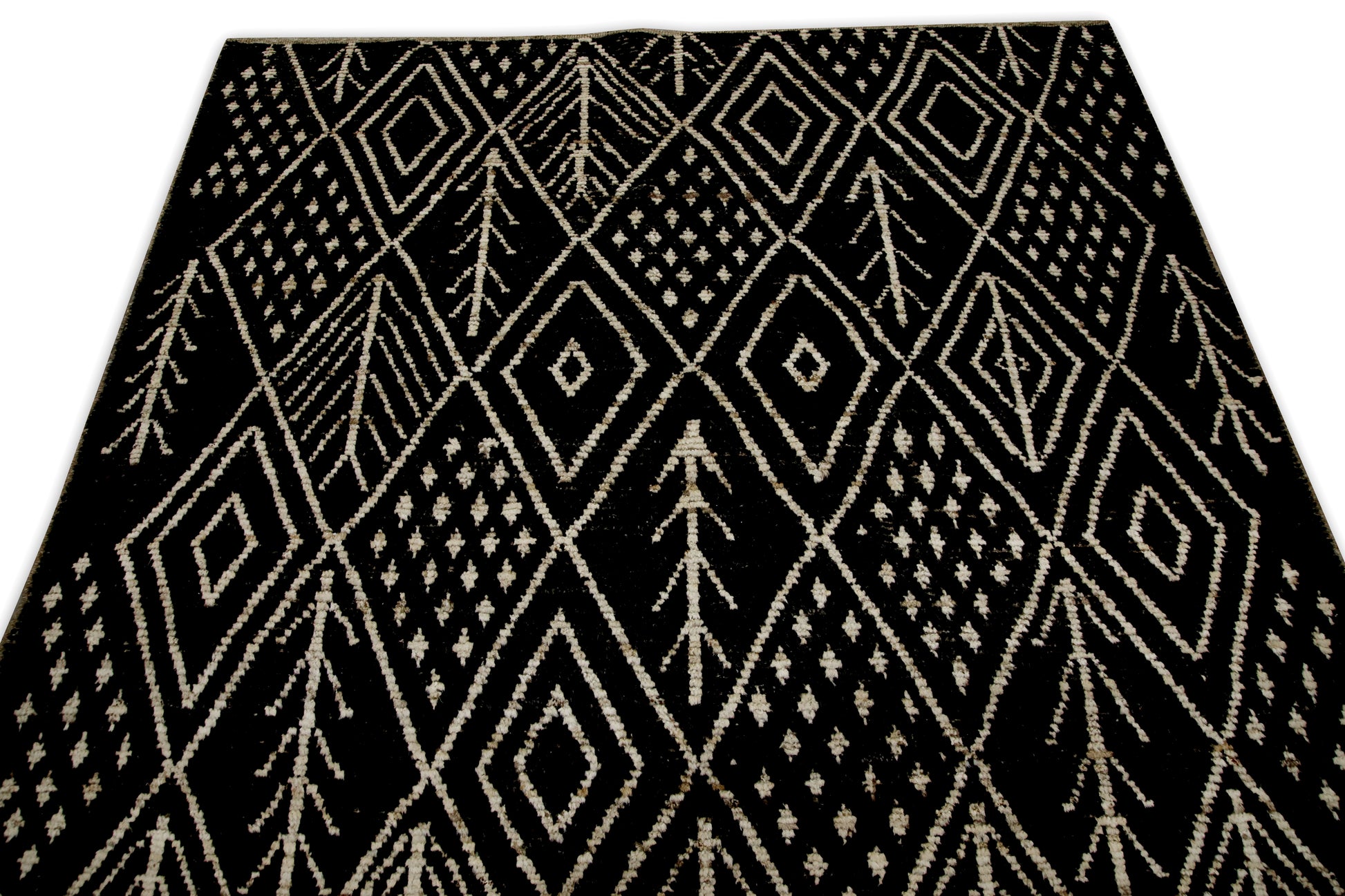 Turkish Tulu Rug Hand Knotted 6'3" x 8'7" #6009