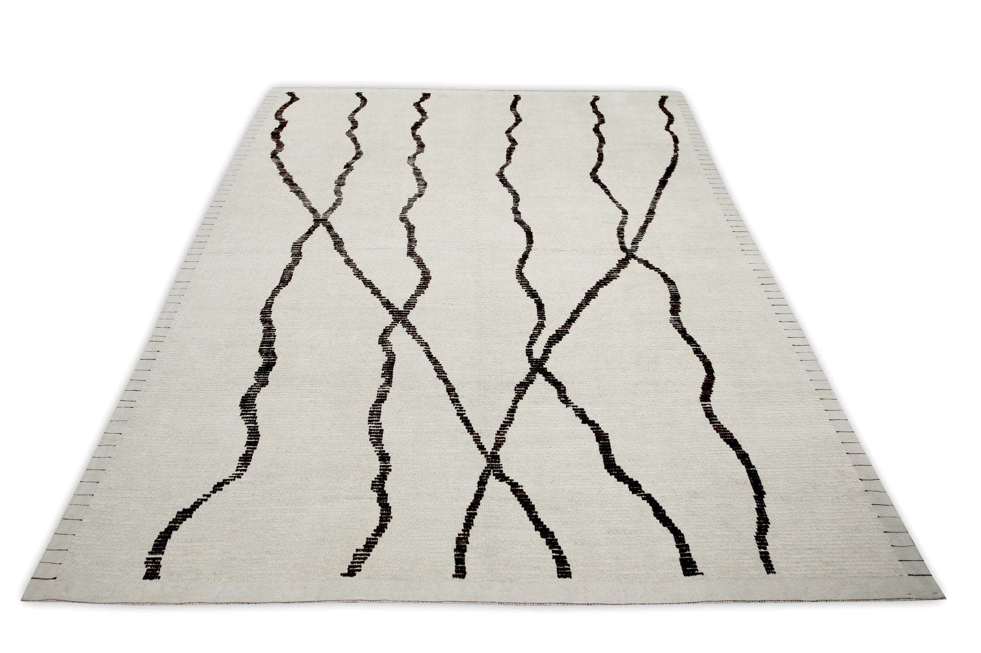 Turkish Tulu Rug Hand Knotted 8'2" x 10'7" #8163
