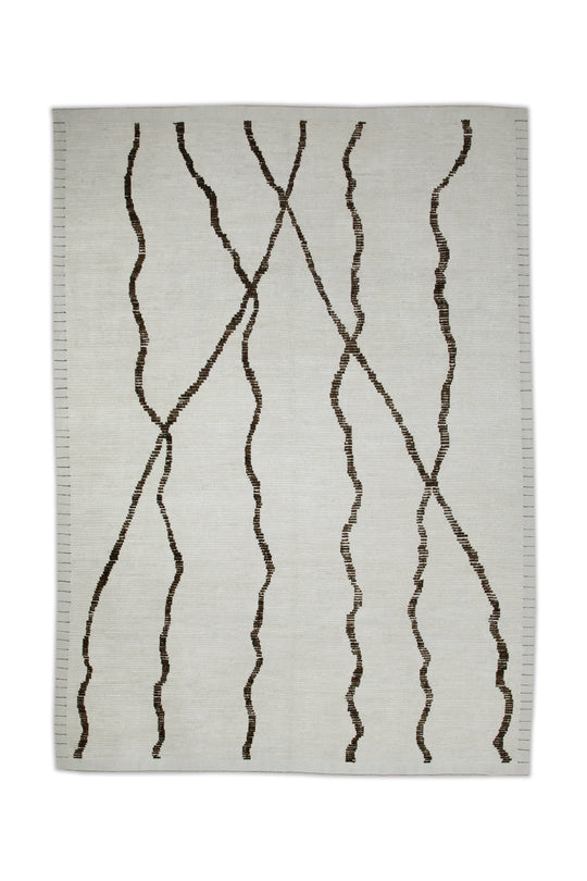 #8163 Hand Knotted Turkish Tulu Rug 8'2" x 10'7"