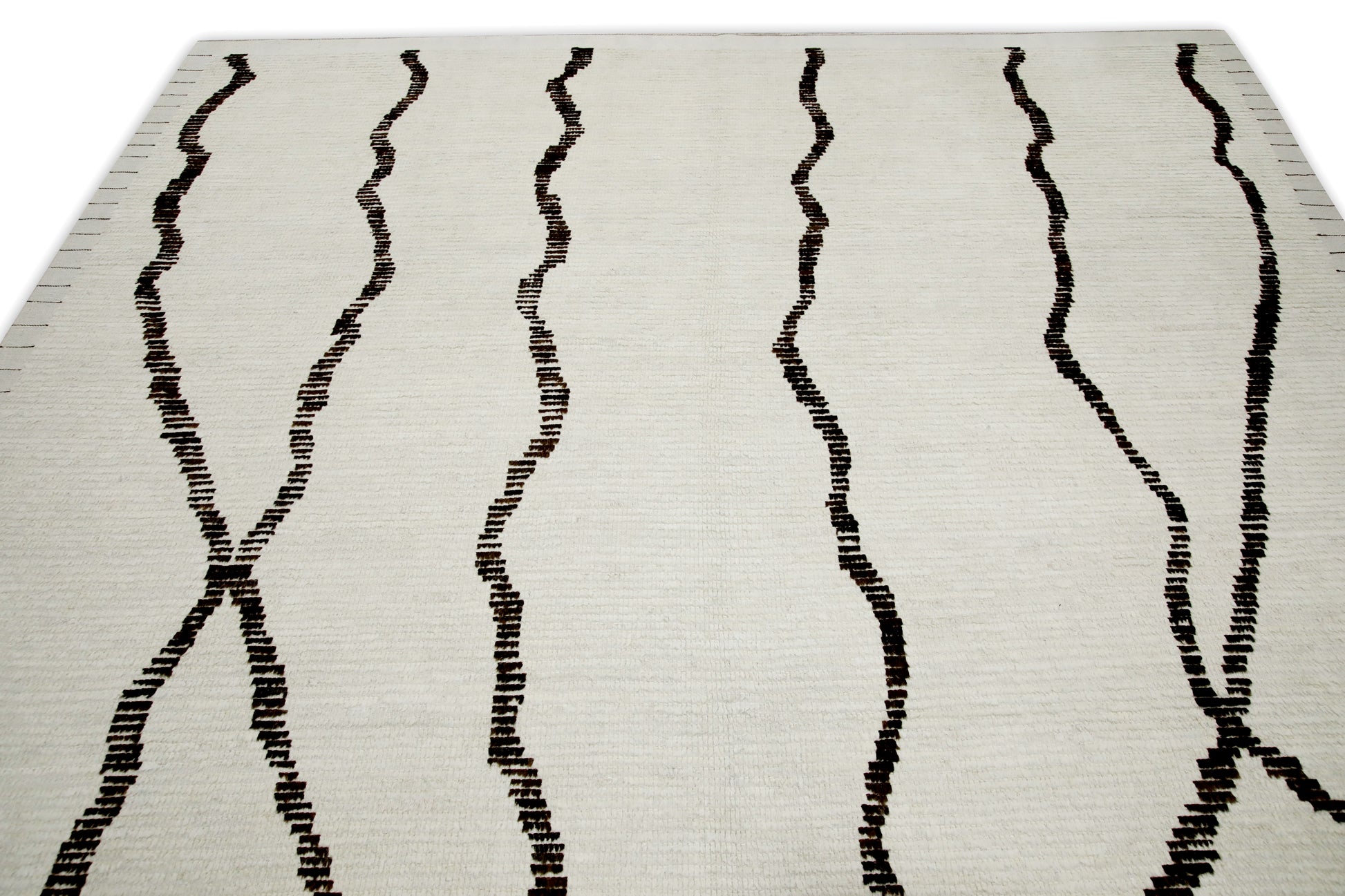 Turkish Tulu Rug Hand Knotted 8'2" x 10'7" #8163