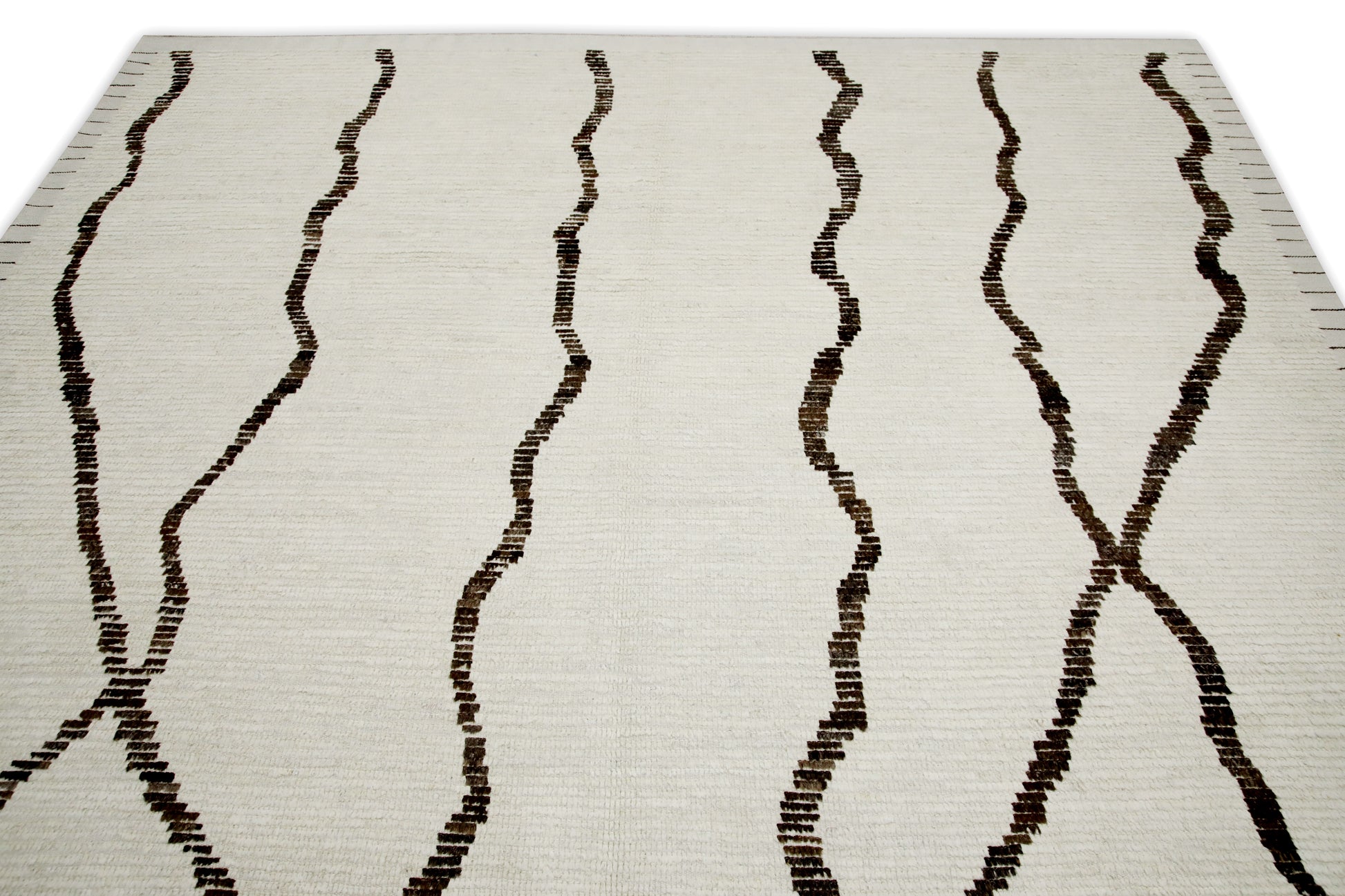 Turkish Tulu Rug Hand Knotted 8'2" x 10'3" #8240