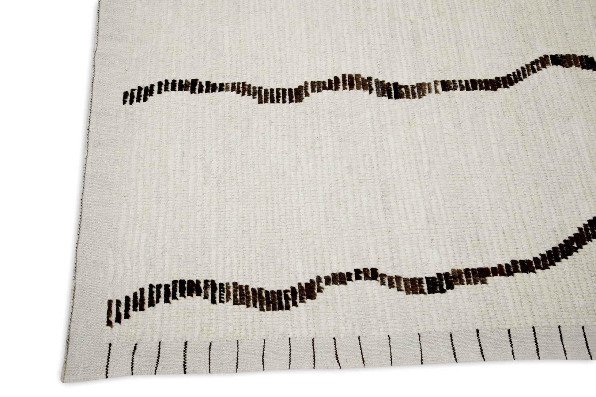 Turkish Tulu Rug Hand Knotted 8'2" x 10'3" #8240