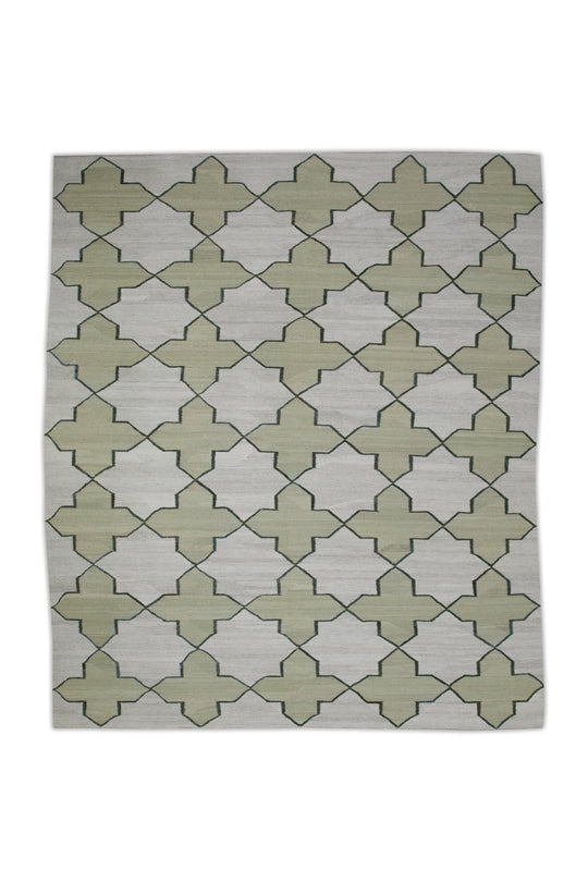 #8350 Oriental Flat Weave Turkish Kilim 8'5" x 10'