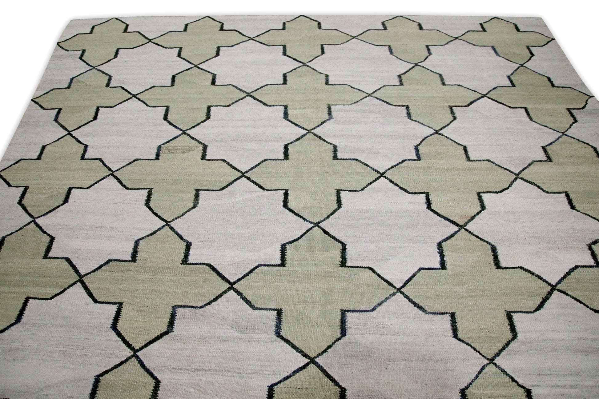 Oriental Flatweave Turkish Kilim 8'5" x 10' #8350