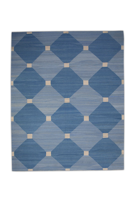 #7682 Oriental Flat Weave Turkish Kilim 8'2" x 10'5"