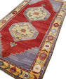 Turkish Vintage Anatolian Rug  4'11" x 9'2" #01