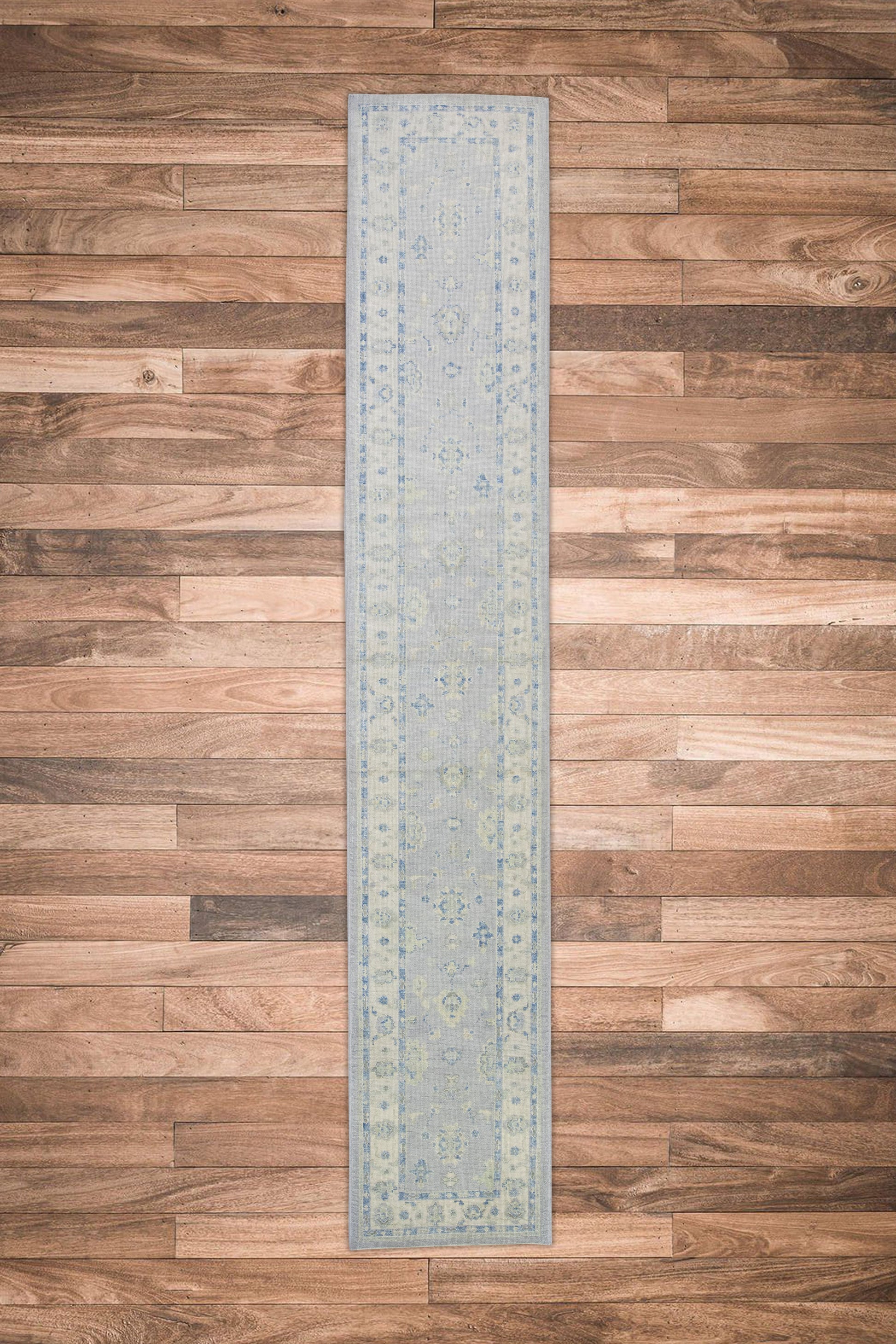 Turkish Oushak Rug 2'11" x 17' #10937