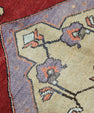 Turkish Vintage Anatolian Rug  4'11" x 9'2" #01