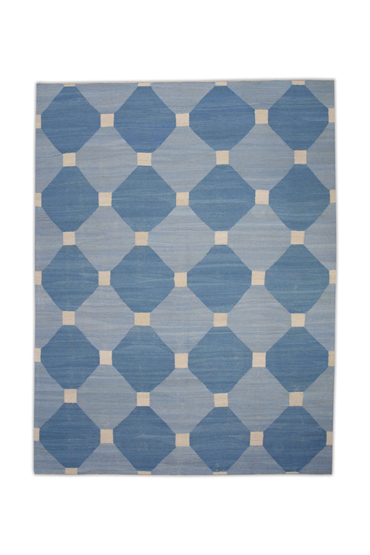 #7681 Oriental Flat Weave Turkish Kilim 8'2" x 10'6"