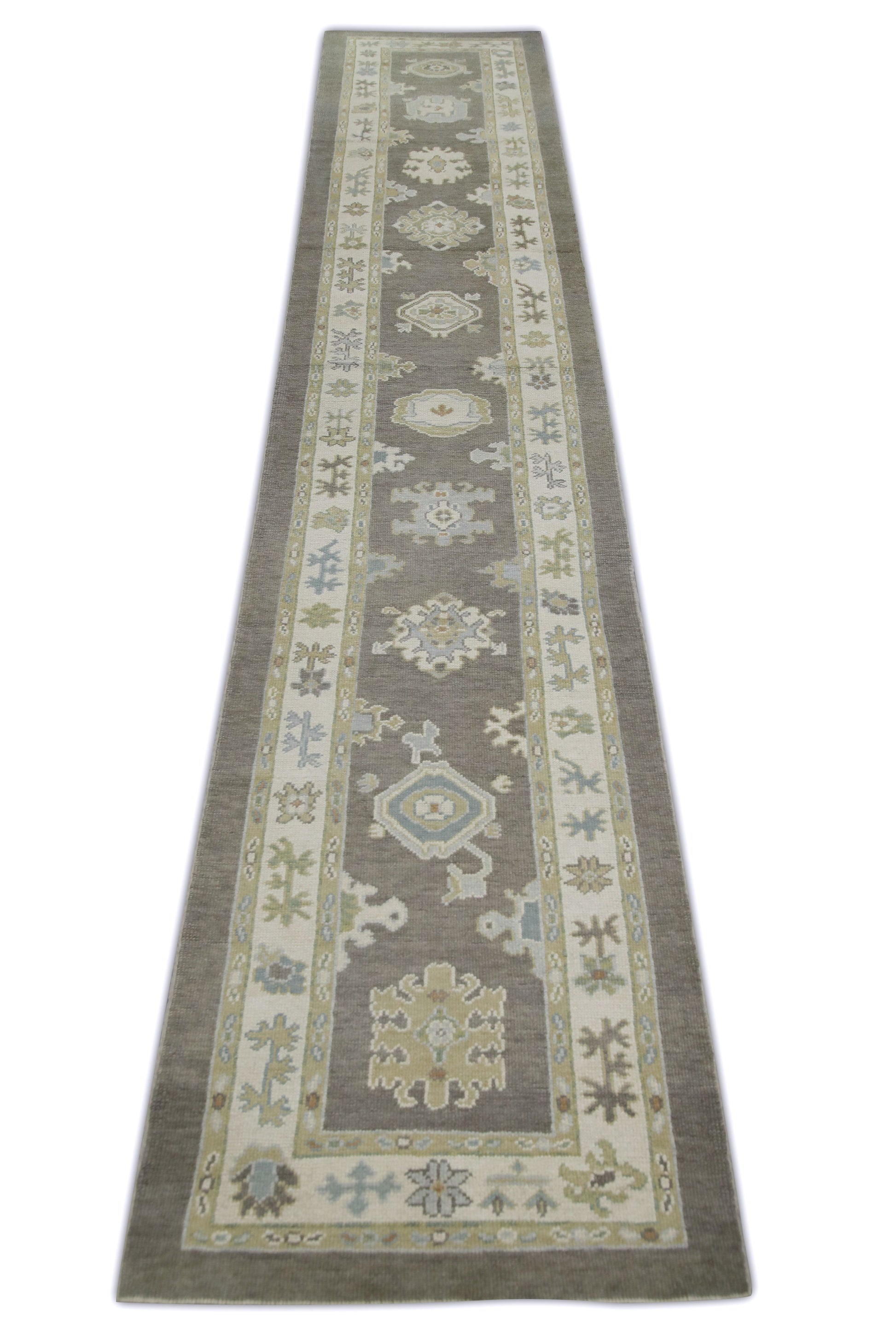 Turkish Oushak Rug 3'1" x 17'4" #10920