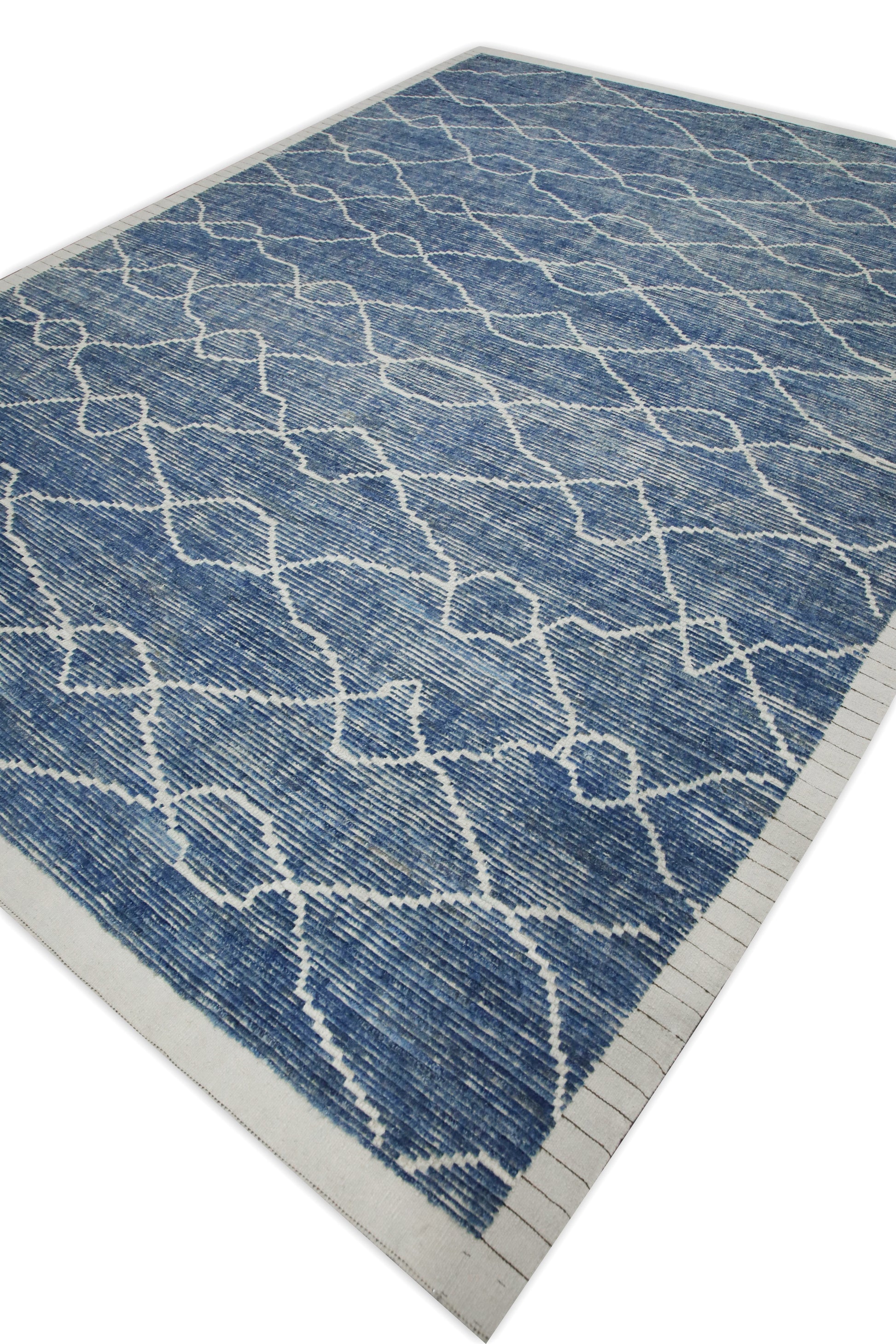 Turkish Tulu Rug Hand Knotted 9'5" x 12'3" #7566