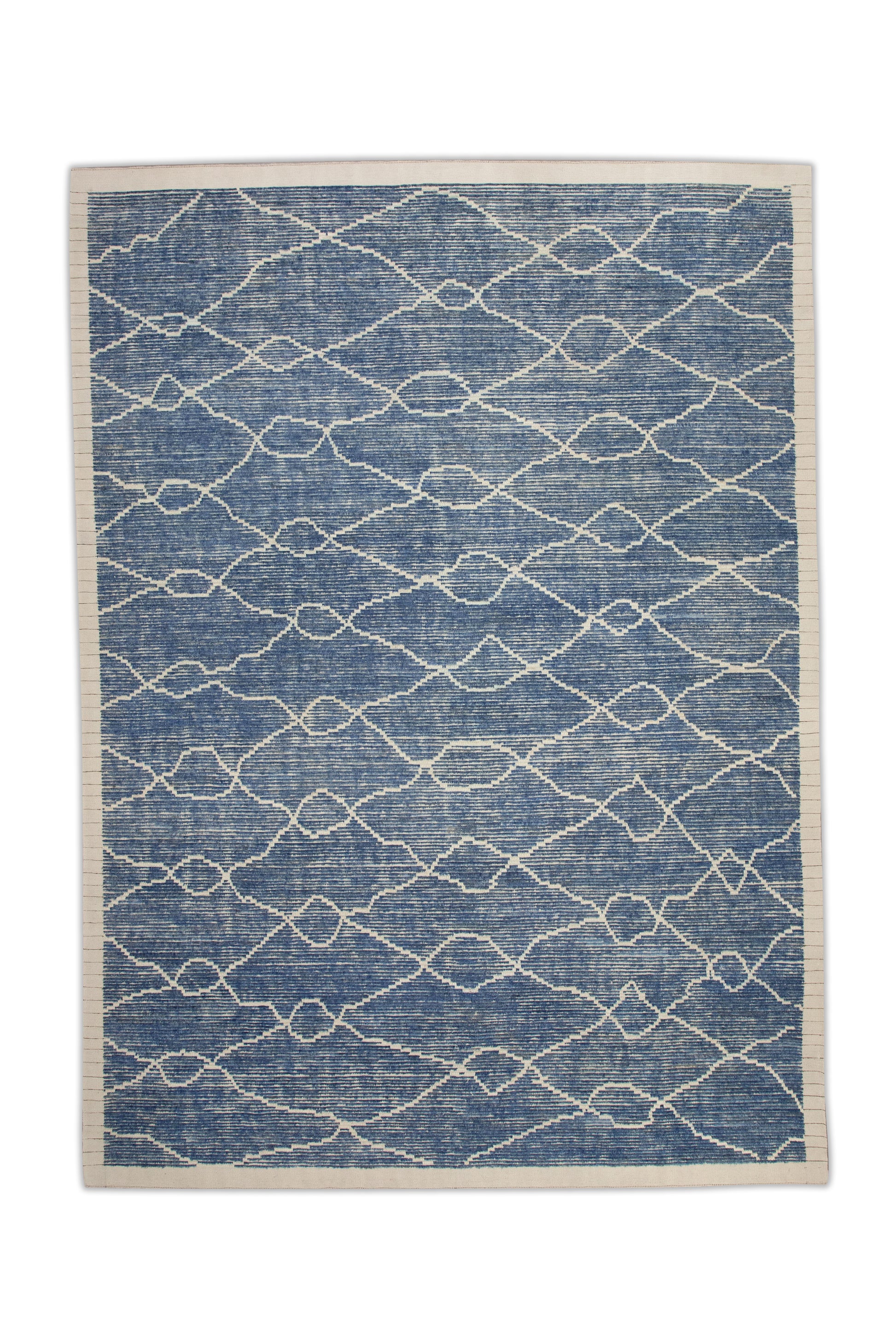 Turkish Tulu Rug Hand Knotted 9'5" x 12'3" #7566