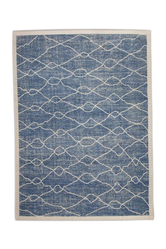 #7566 Hand Knotted Turkish Tulu Rug 9'5" x 12'3"