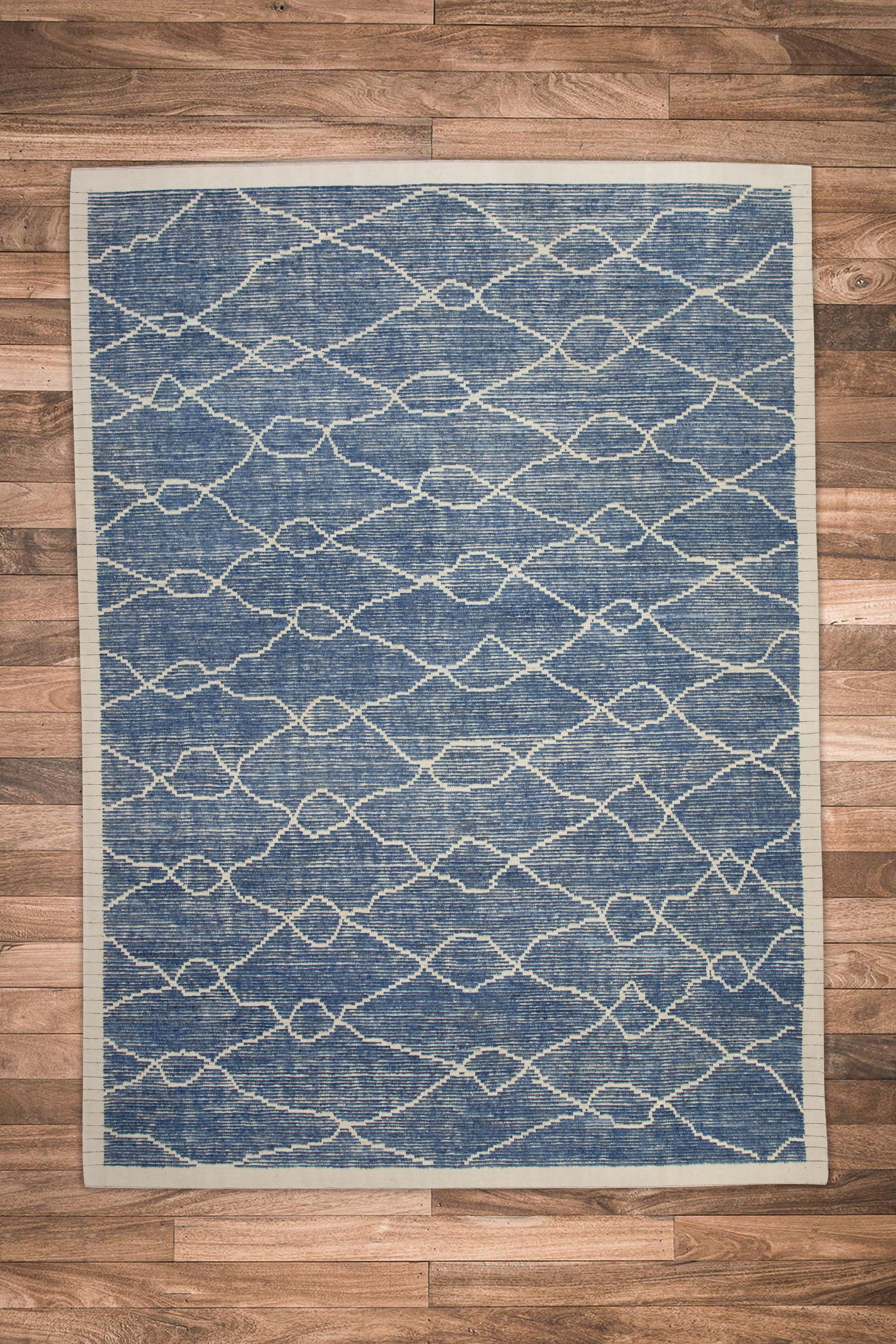 Turkish Tulu Rug Hand Knotted 9'5" x 12'3" #7566