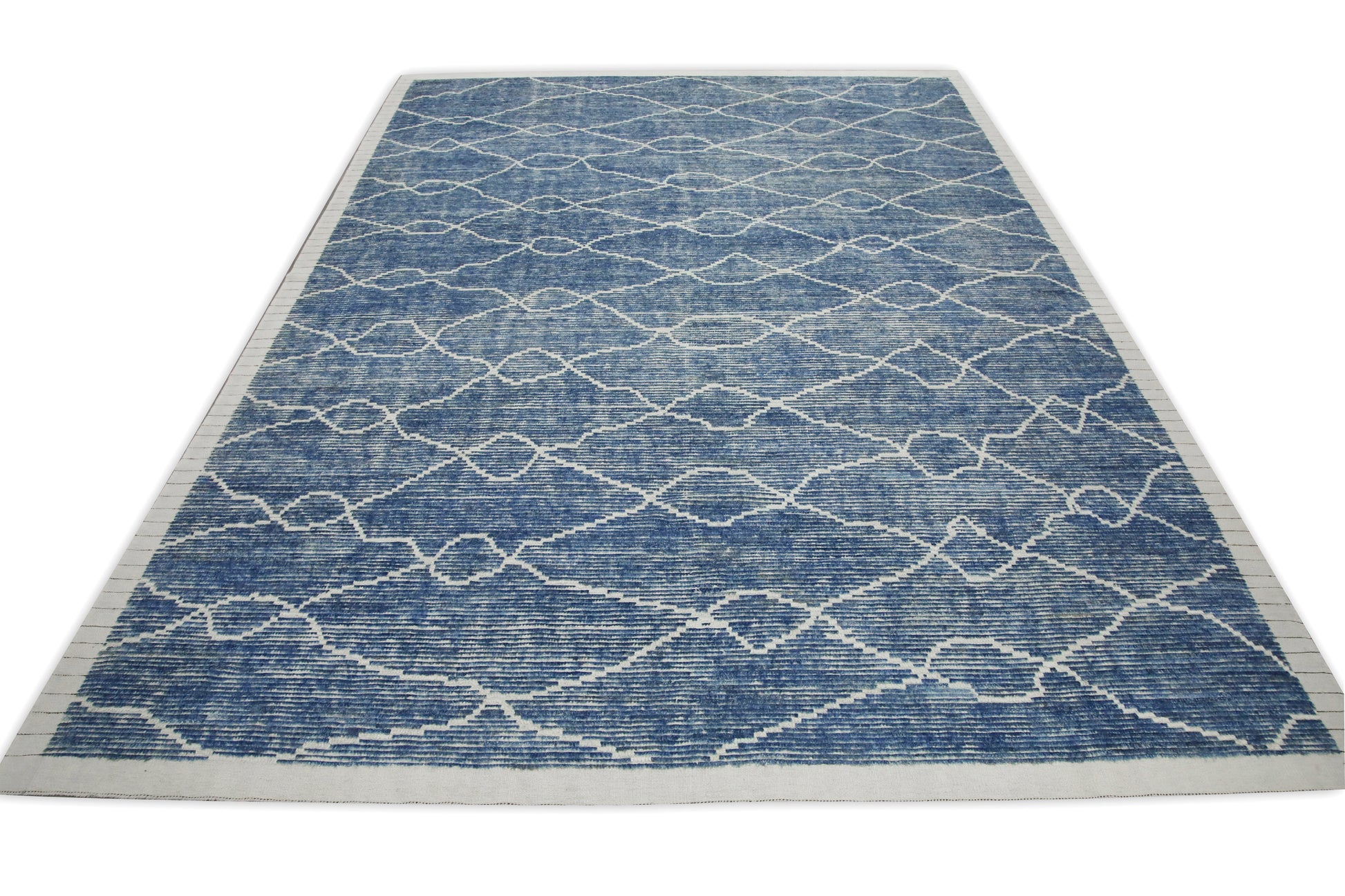 Turkish Tulu Rug Hand Knotted 9'5" x 12'3" #7566