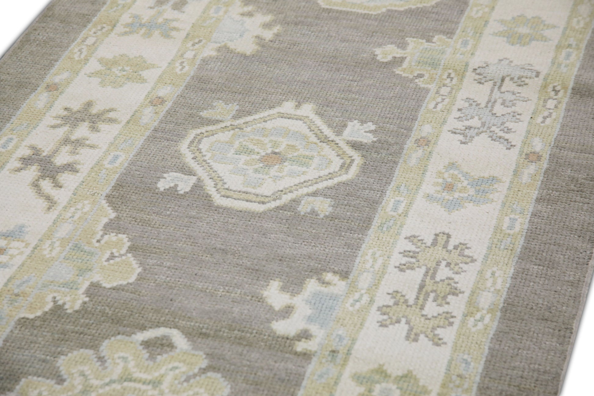 Turkish Oushak Rug 3'1" x 17'4" #10920
