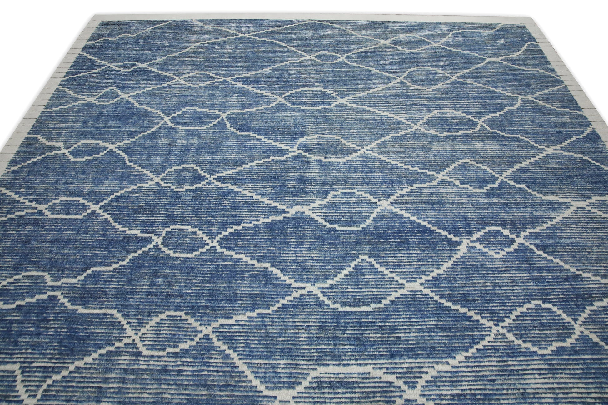 Turkish Tulu Rug Hand Knotted 9'5" x 12'3" #7566