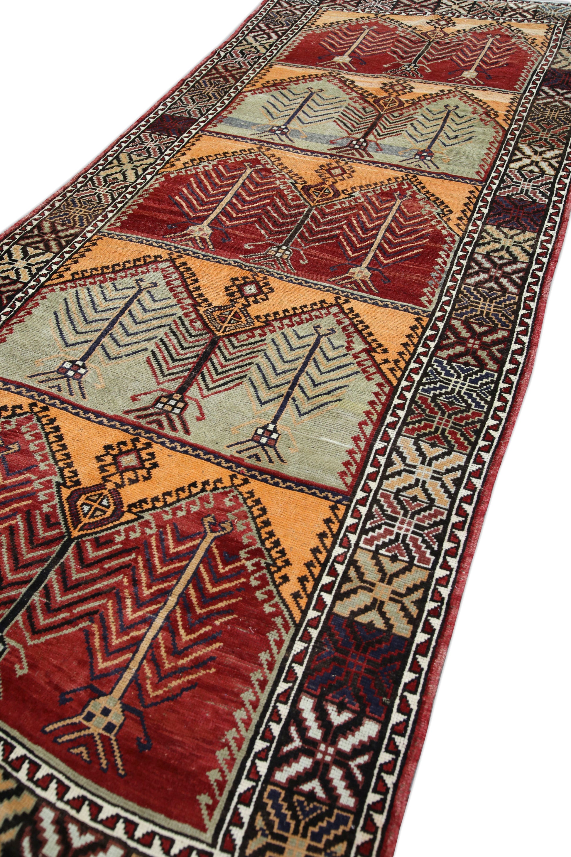 Turkish Vintage Anatolian Rug 5'7" x 13'5" #02