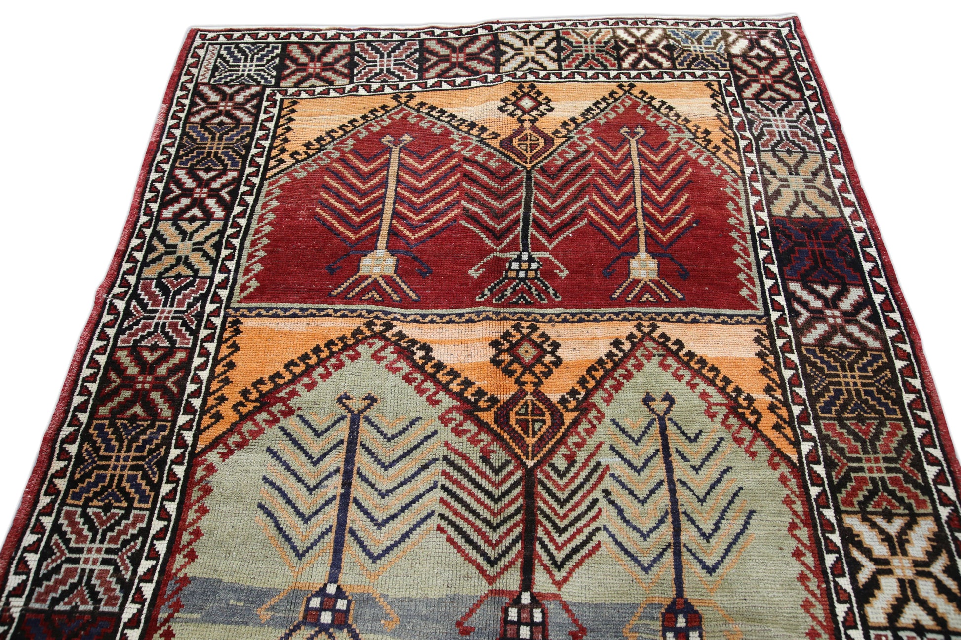 Turkish Vintage Anatolian Rug 5'7" x 13'5" #02
