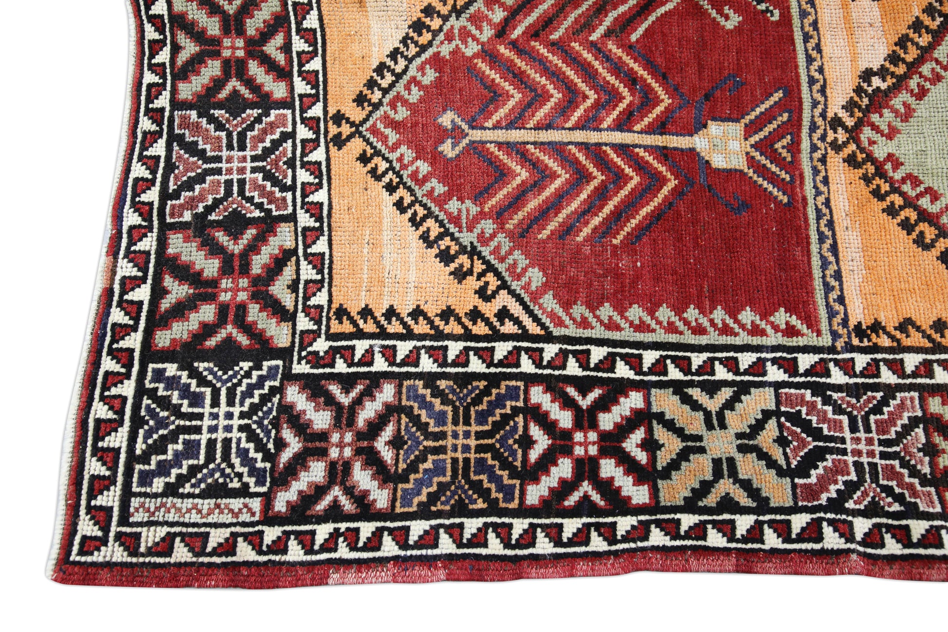 Turkish Vintage Anatolian Rug 5'7" x 13'5" #02