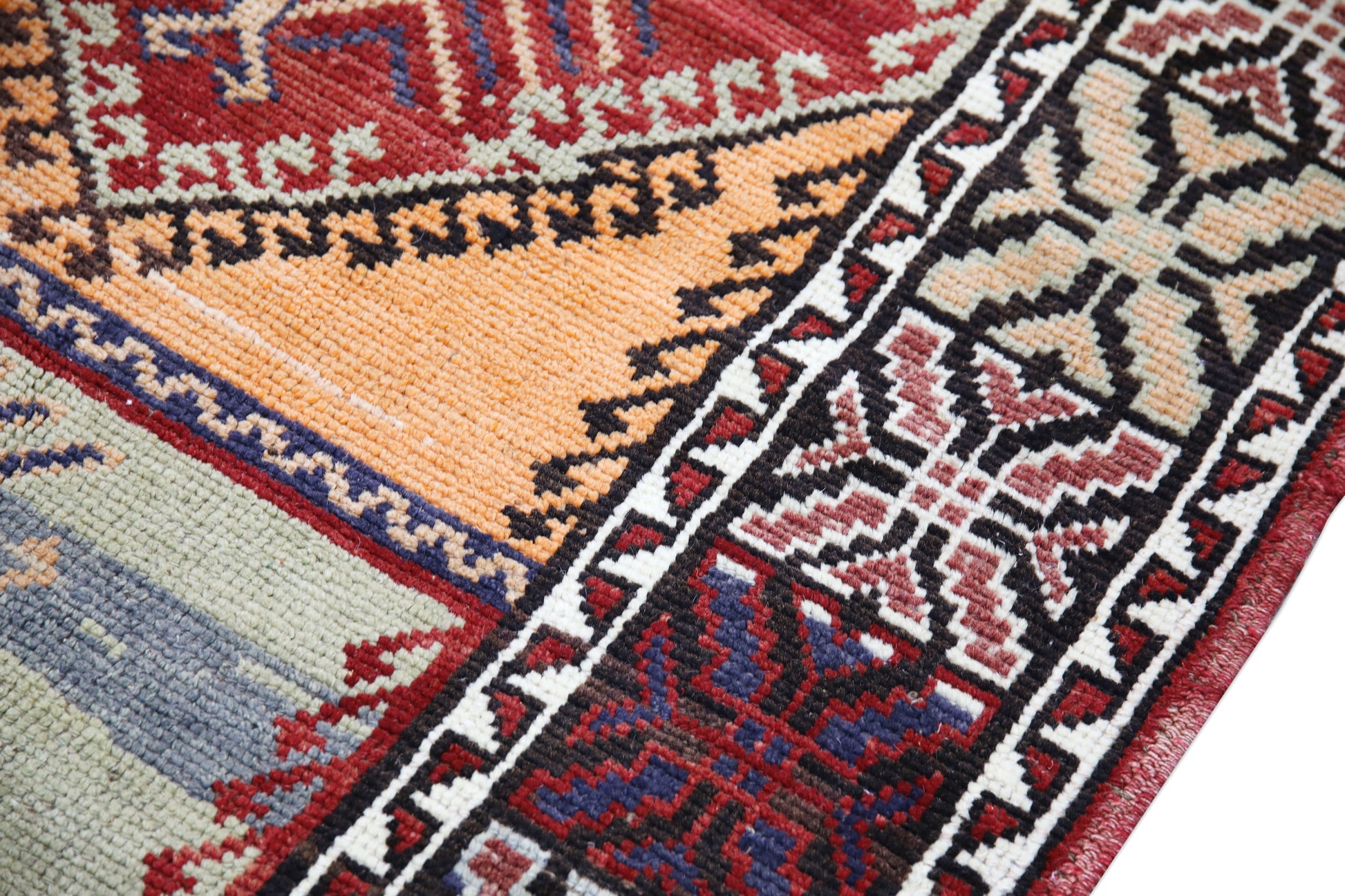 Turkish Vintage Anatolian Rug 5'7" x 13'5" #02