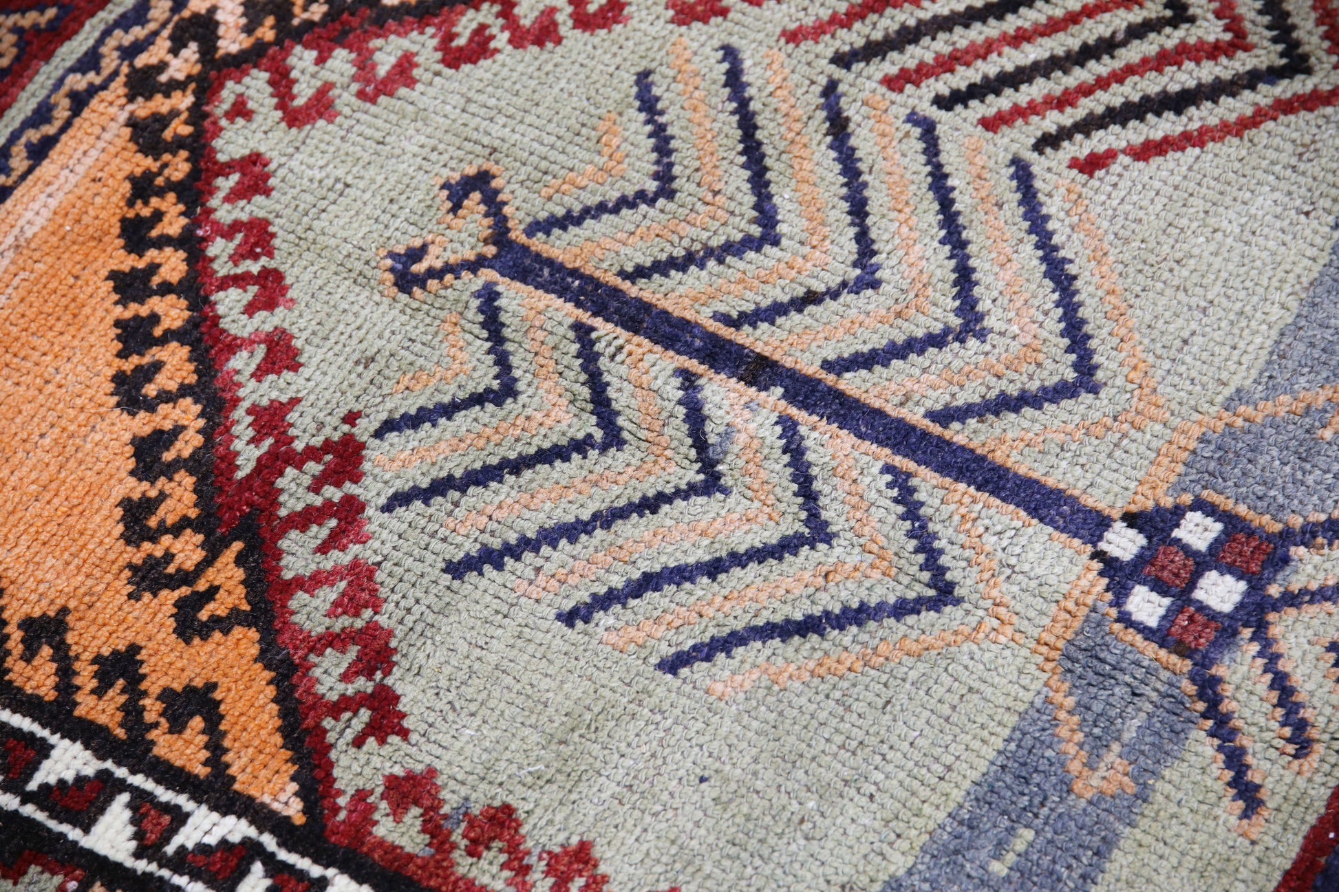 Turkish Vintage Anatolian Rug 5'7" x 13'5" #02