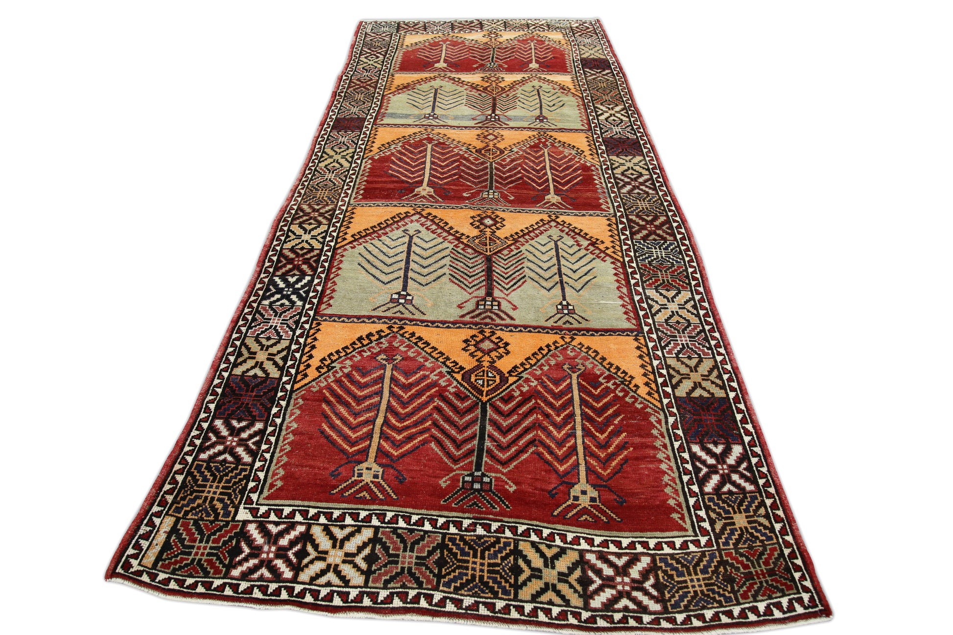 Turkish Vintage Anatolian Rug 5'7" x 13'5" #02