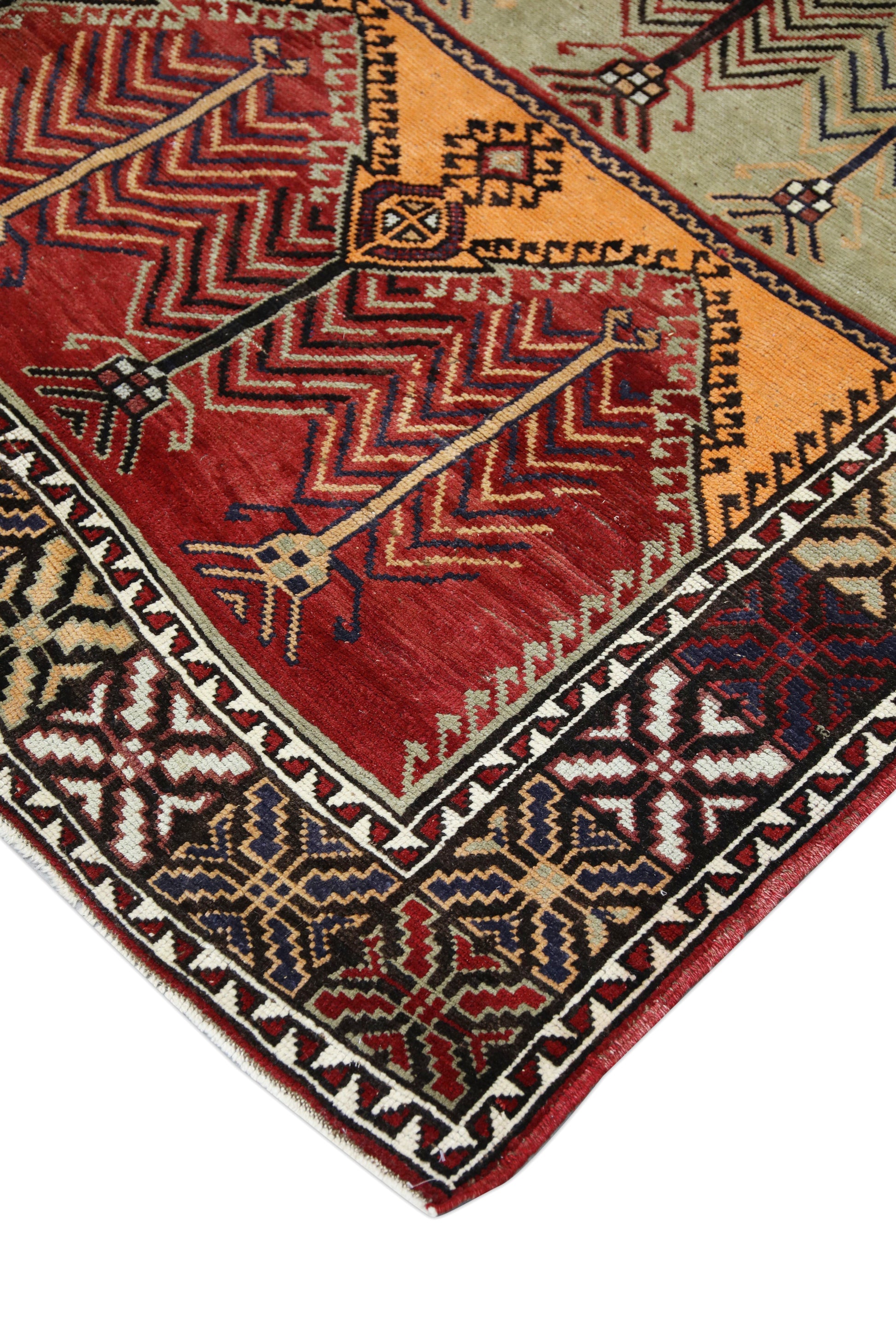 Turkish Vintage Anatolian Rug 5'7" x 13'5" #02