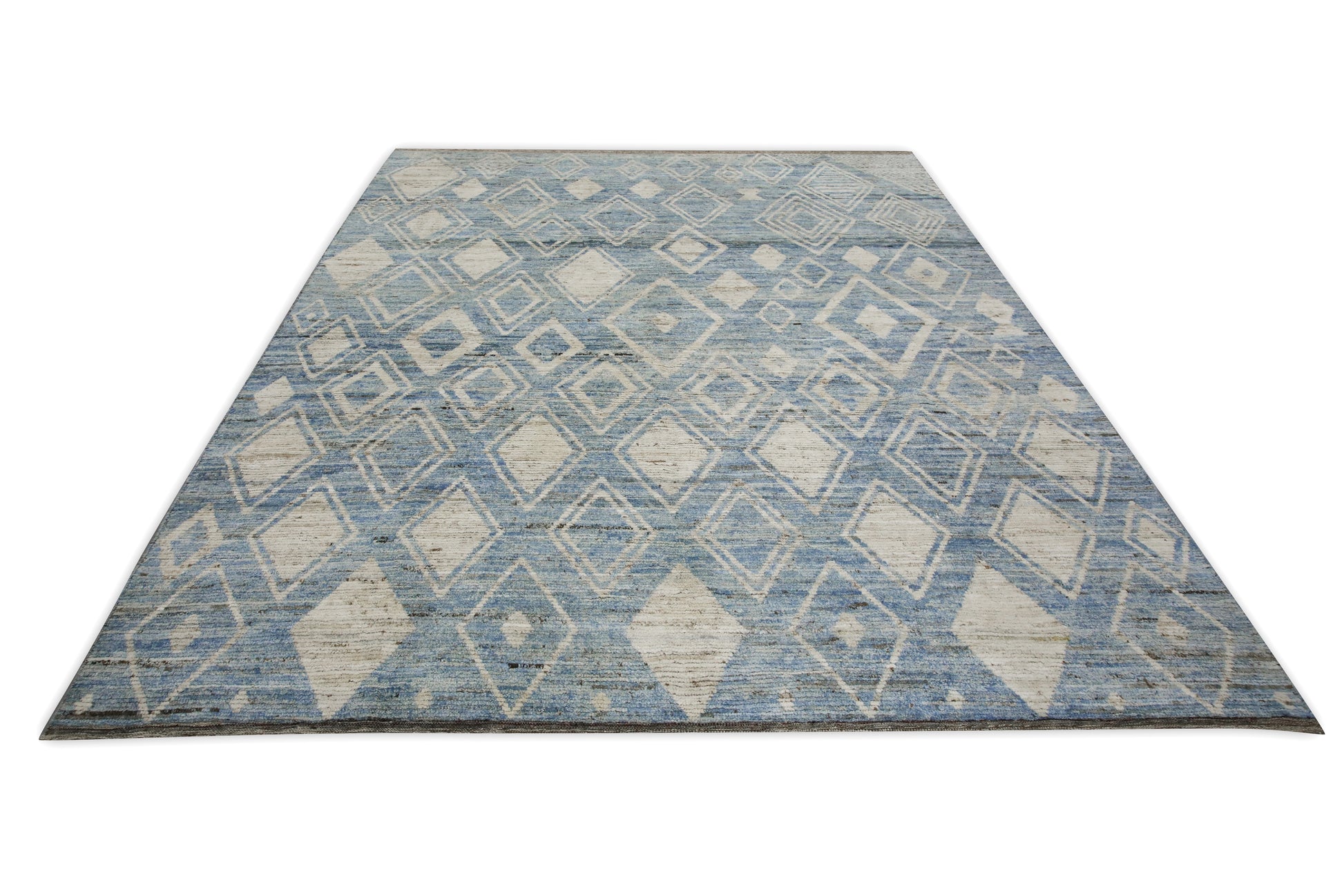 Turkish Tulu Rug Hand Knotted 9'4" x 11'11" #6008
