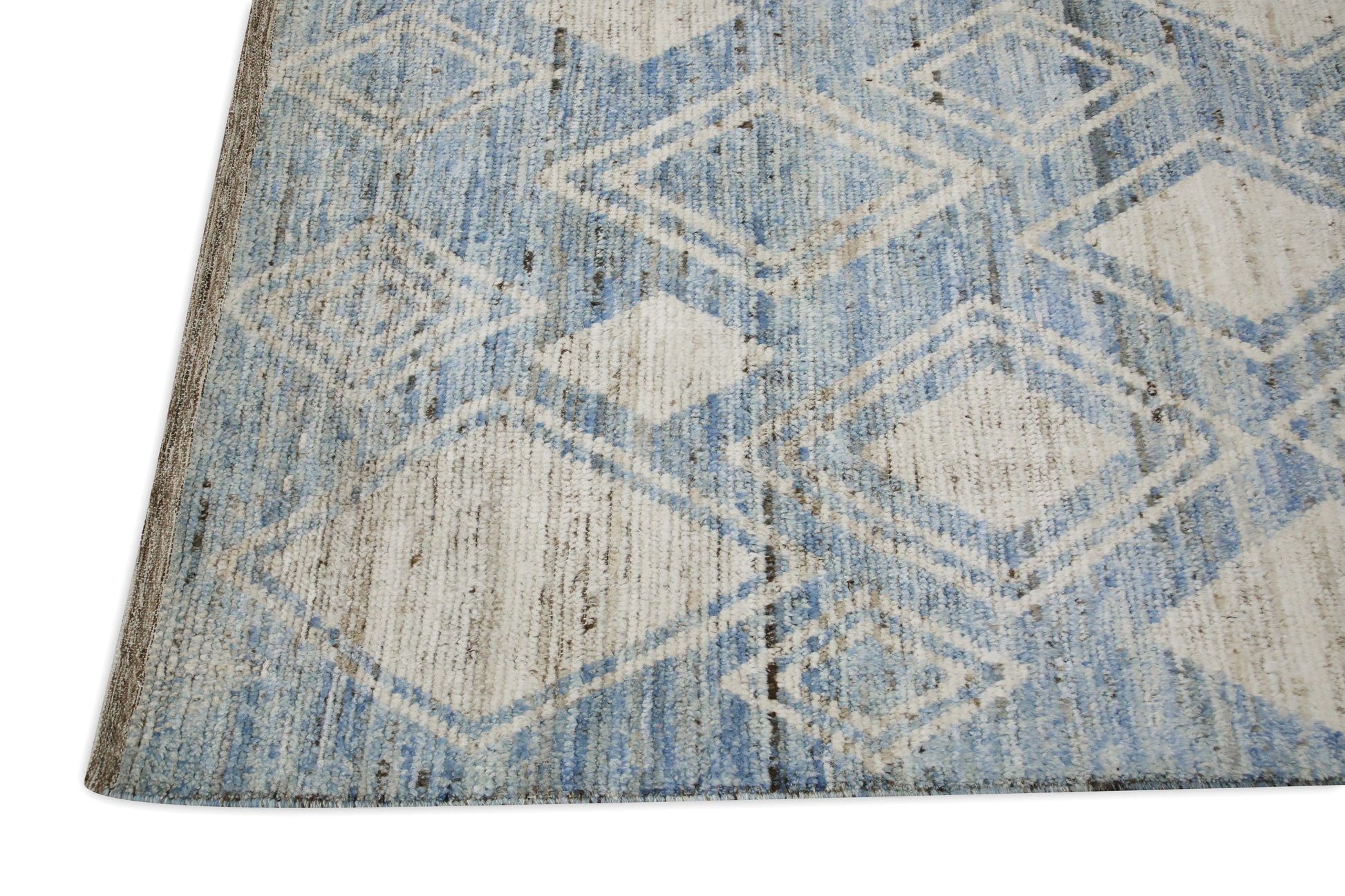 Turkish Tulu Rug Hand Knotted 9'4" x 11'11" #6008
