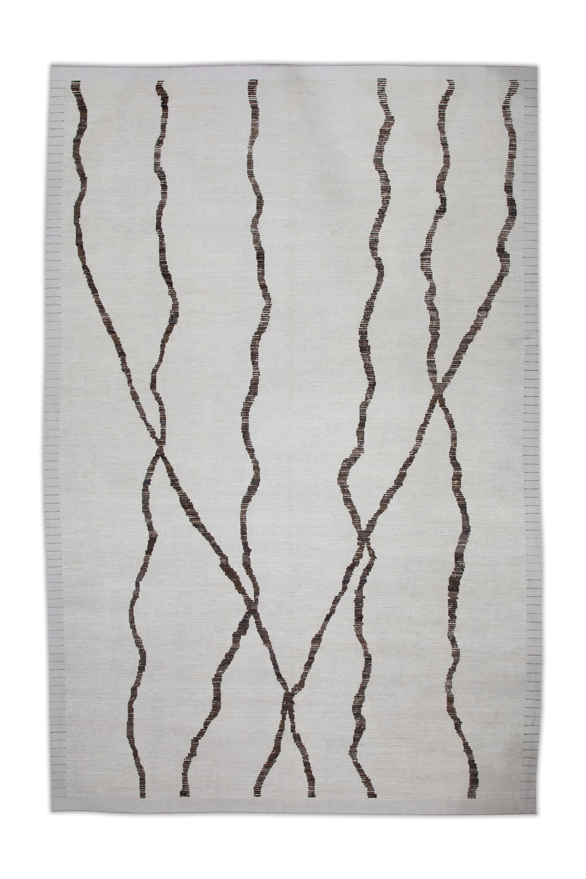 Turkish Tulu Rug Hand Knotted 9'10" x 14'4" #8244