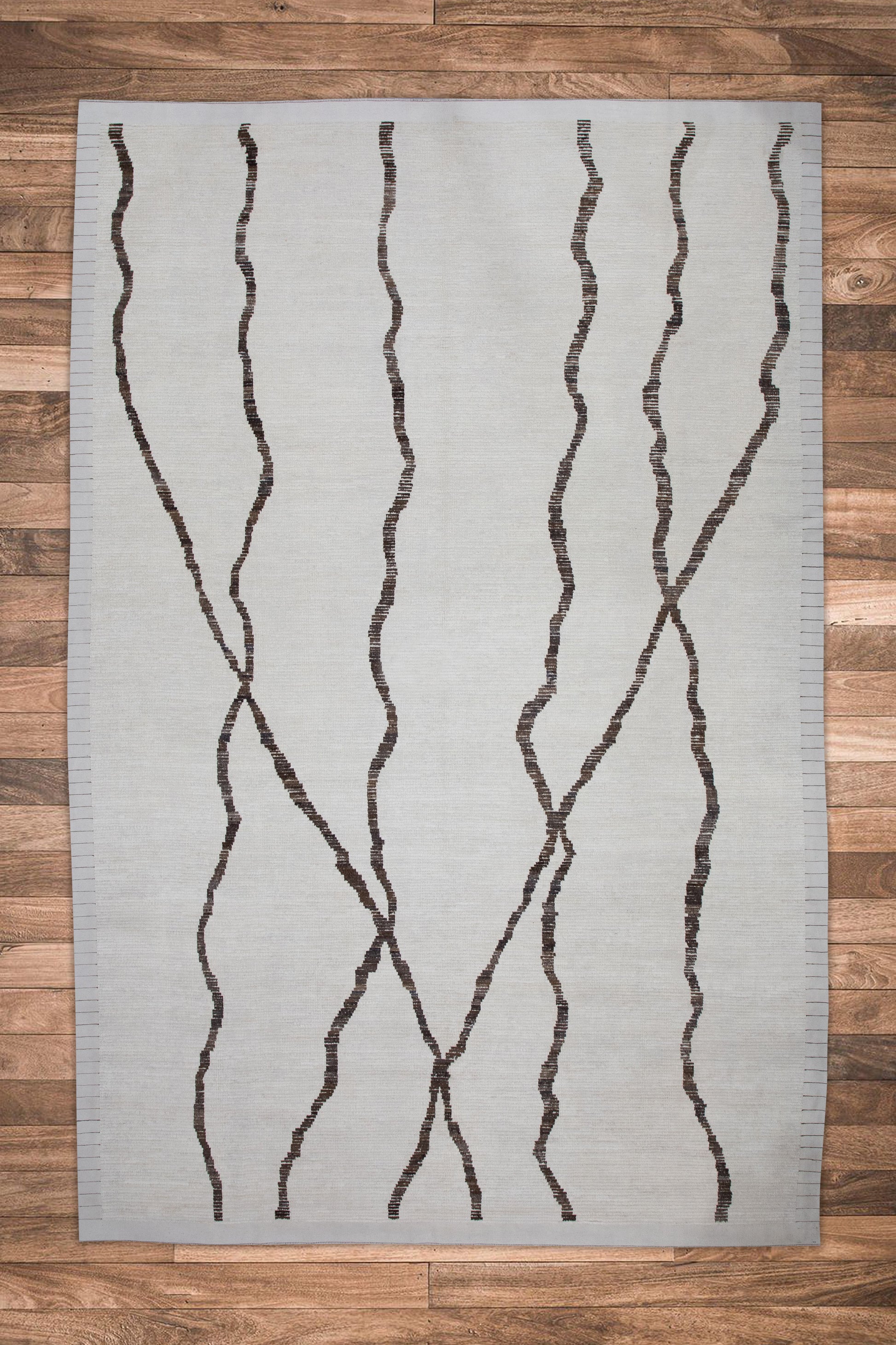 Turkish Tulu Rug Hand Knotted 9'10" x 14'4" #8244