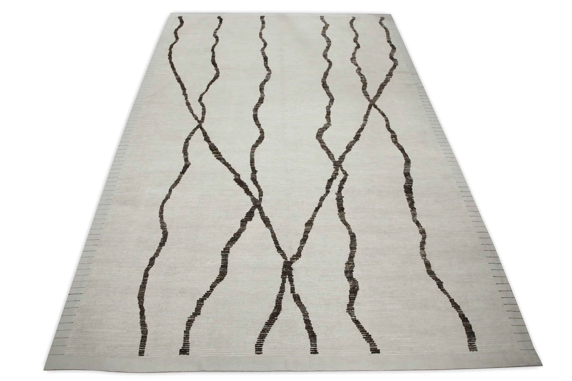 Turkish Tulu Rug Hand Knotted 9'10" x 14'4" #8244