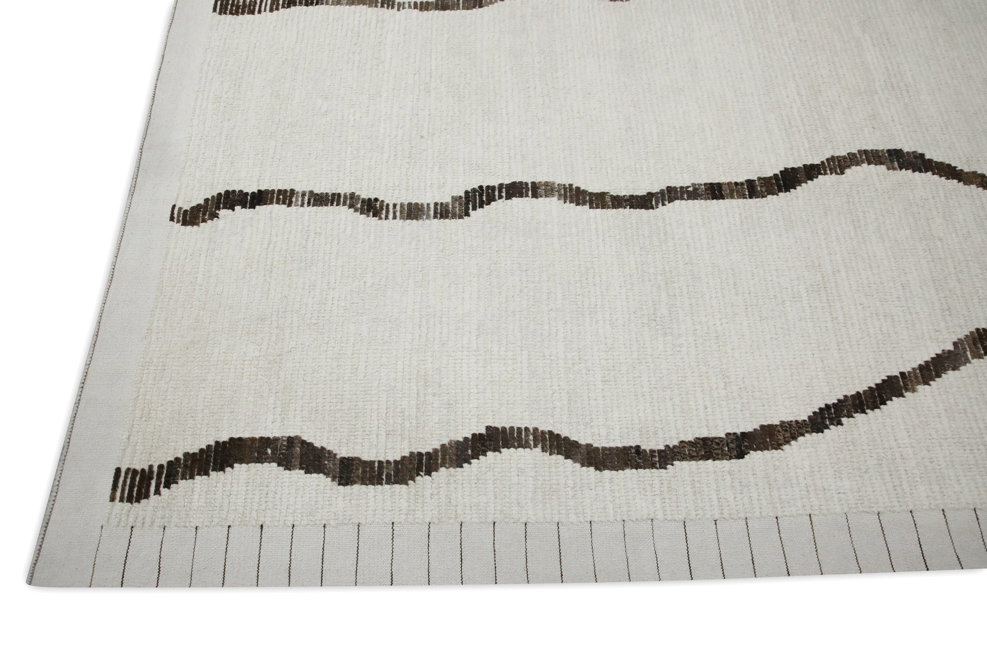 Turkish Tulu Rug Hand Knotted 9'10" x 14'4" #8244