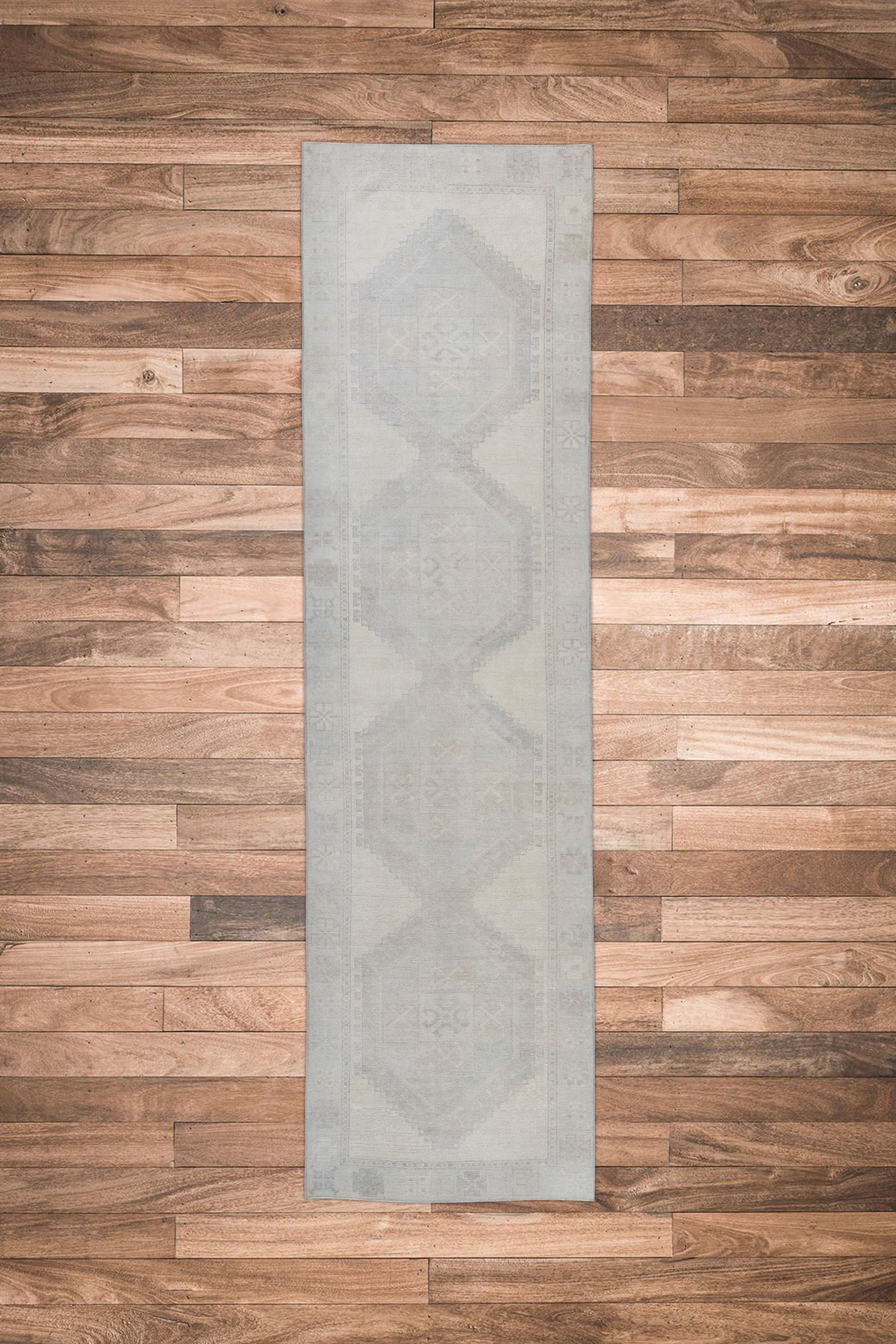 Turkish Oushak Rug 4' x 14'7" #11143