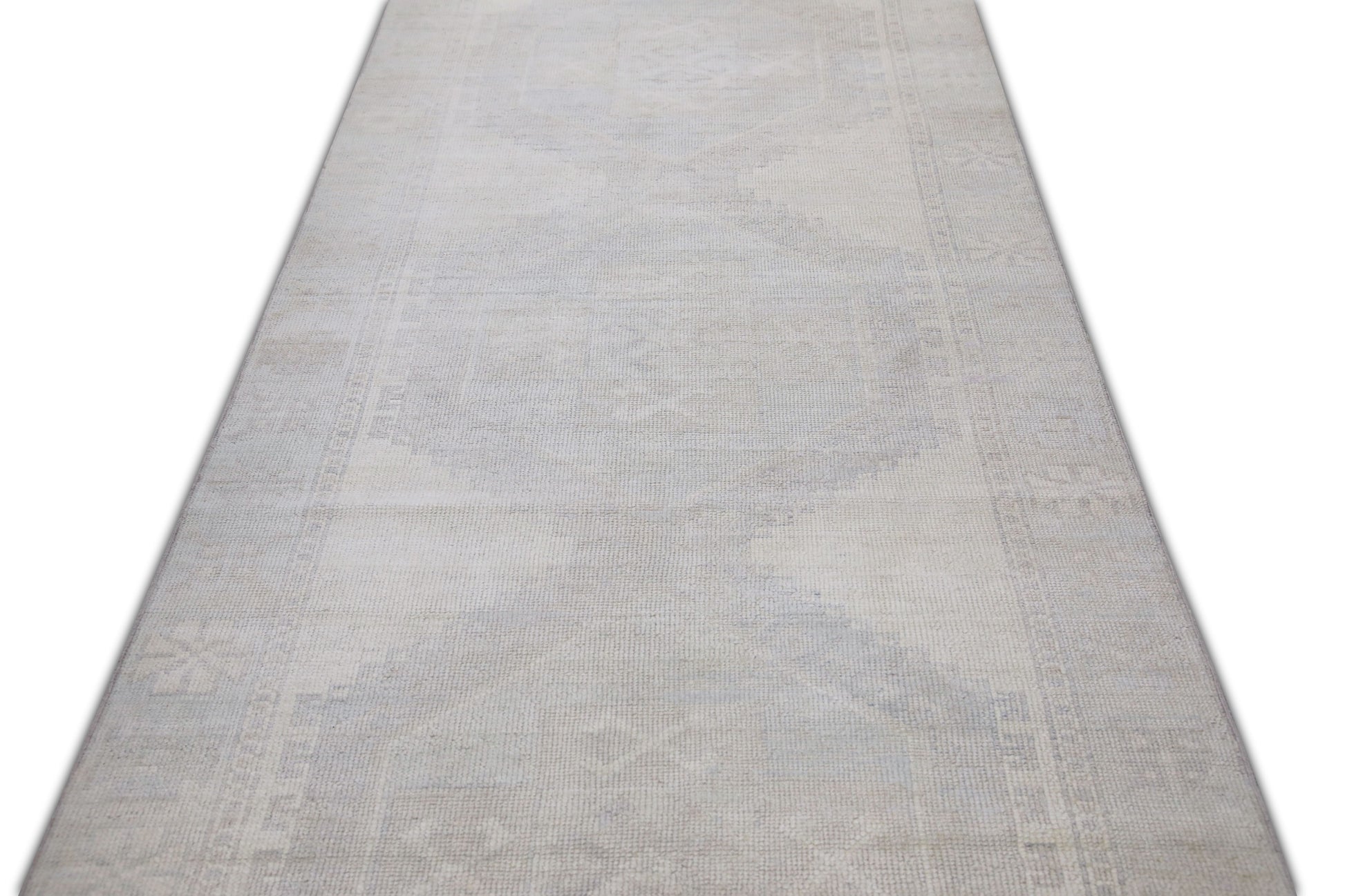 Turkish Oushak Rug 4' x 14'7" #11143