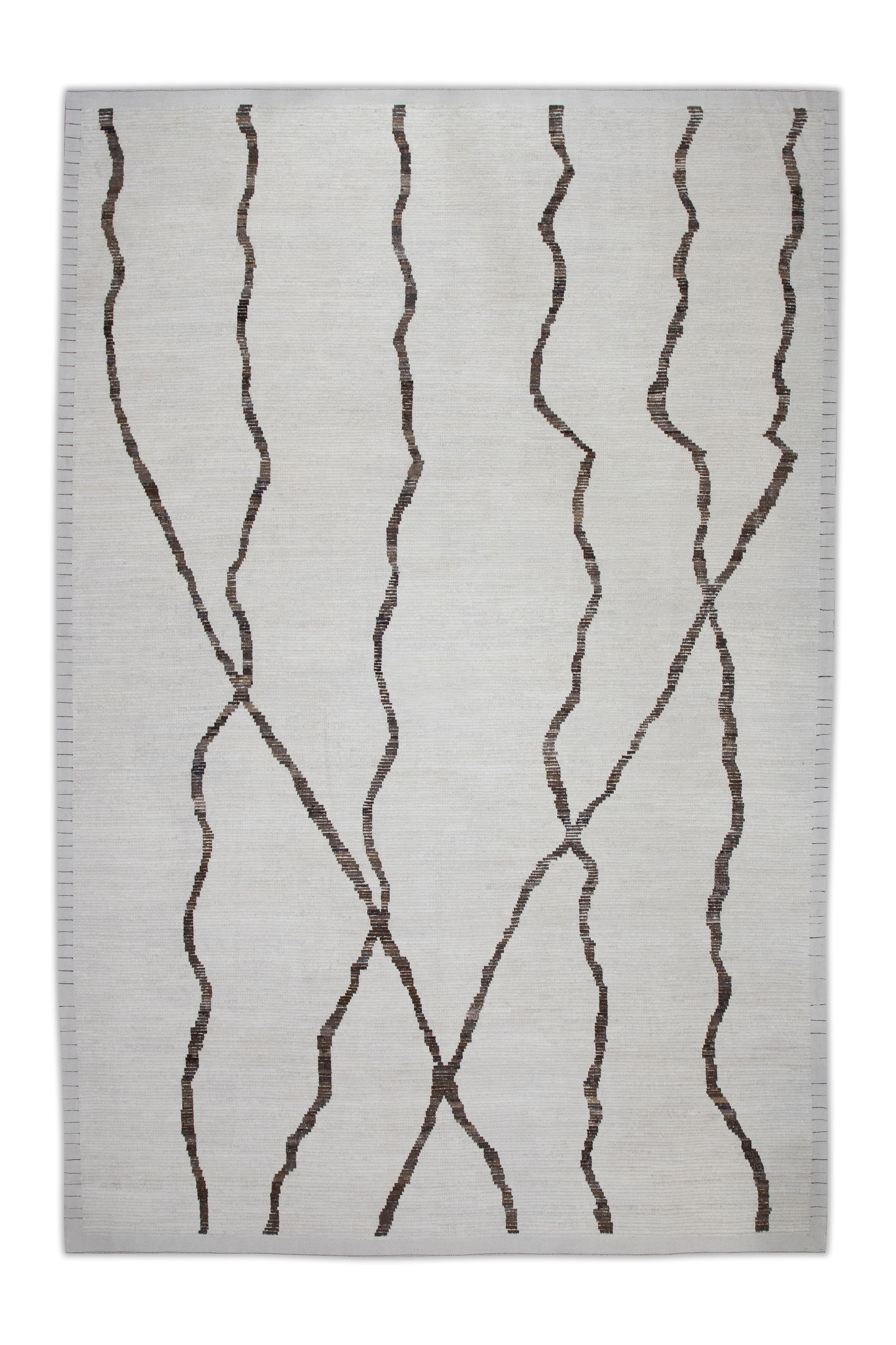 Turkish Tulu Rug Hand Knotted 9'10" x 14'1" #8235