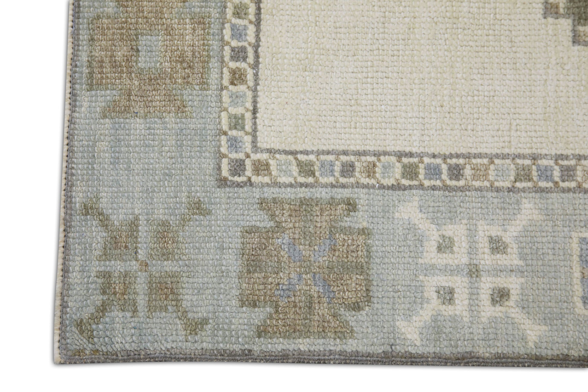 Turkish Oushak Rug 3'8" x 11'2" #10884