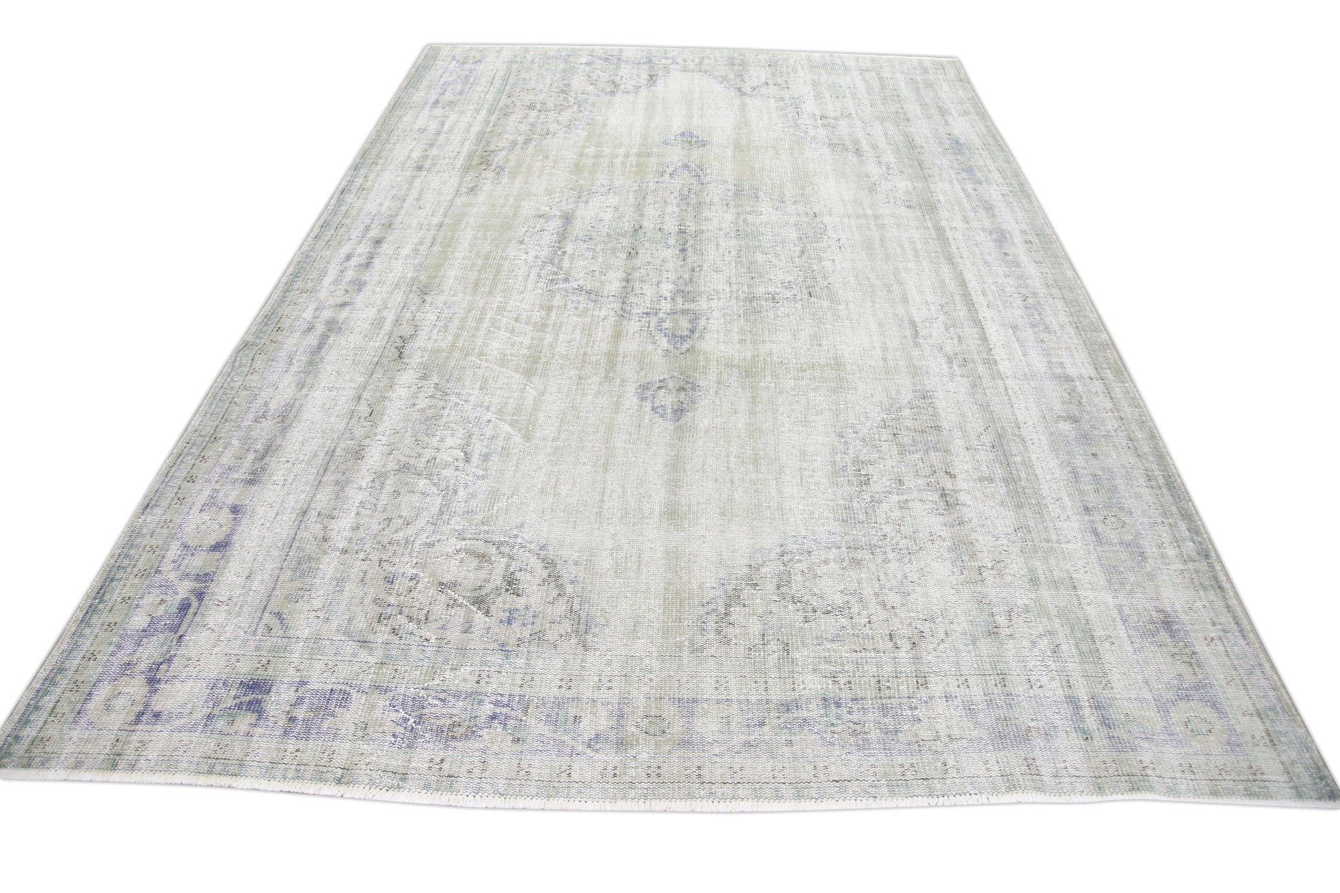 Turkish Vintage Anatolian Rug 7'9" x 11'6" #07