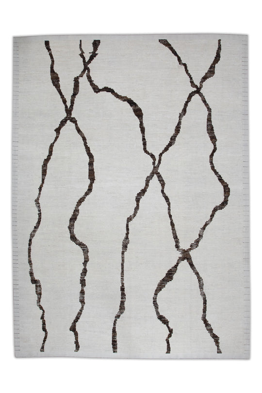 #8160 Hand Knotted Turkish Tulu Rug 8'10" x 12'10"