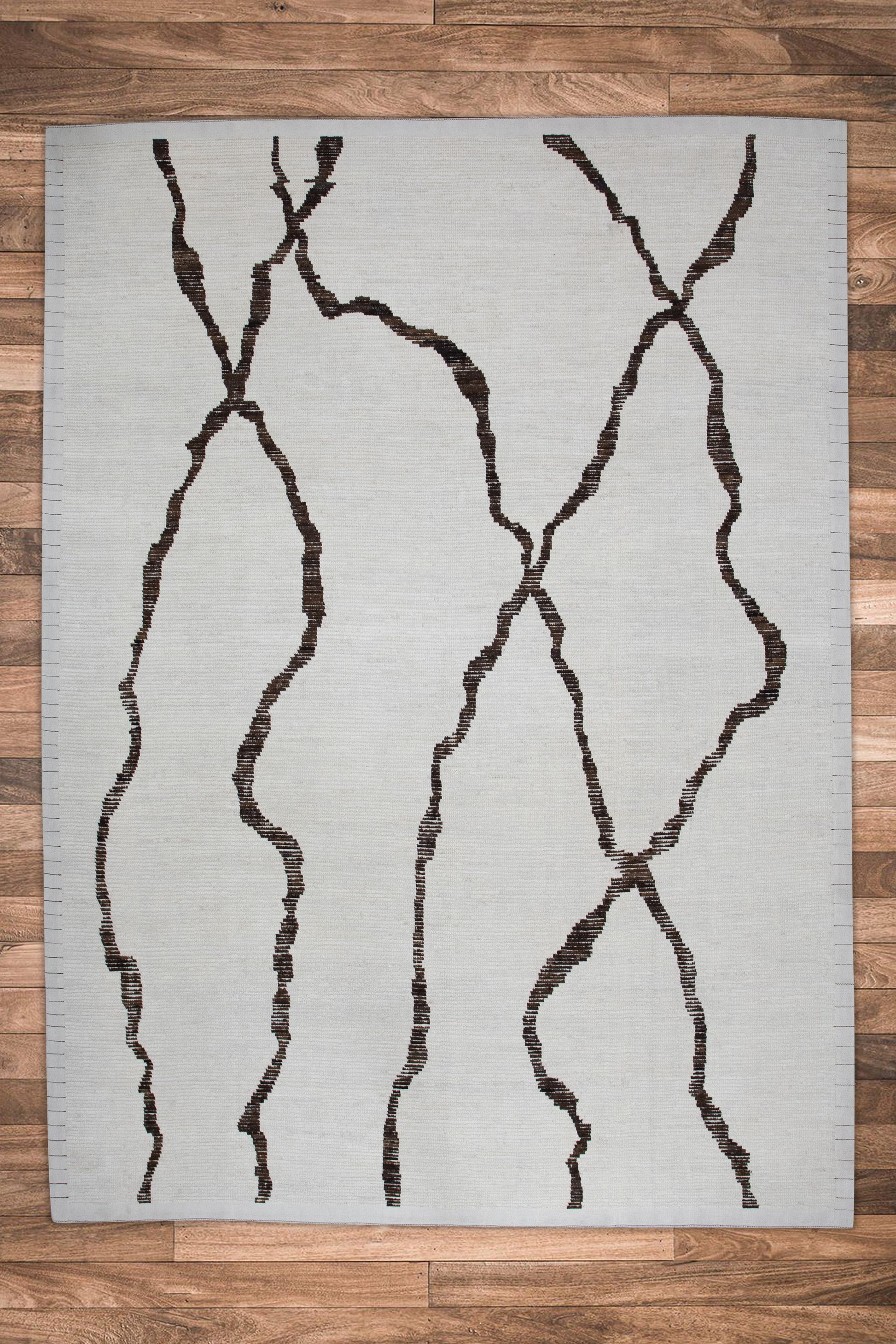 Turkish Tulu Rug Hand Knotted 8'10" x 12'10" #8160