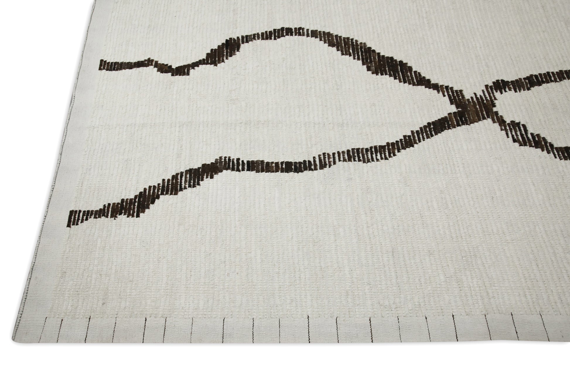 Turkish Tulu Rug Hand Knotted 8'10" x 12'10" #8160