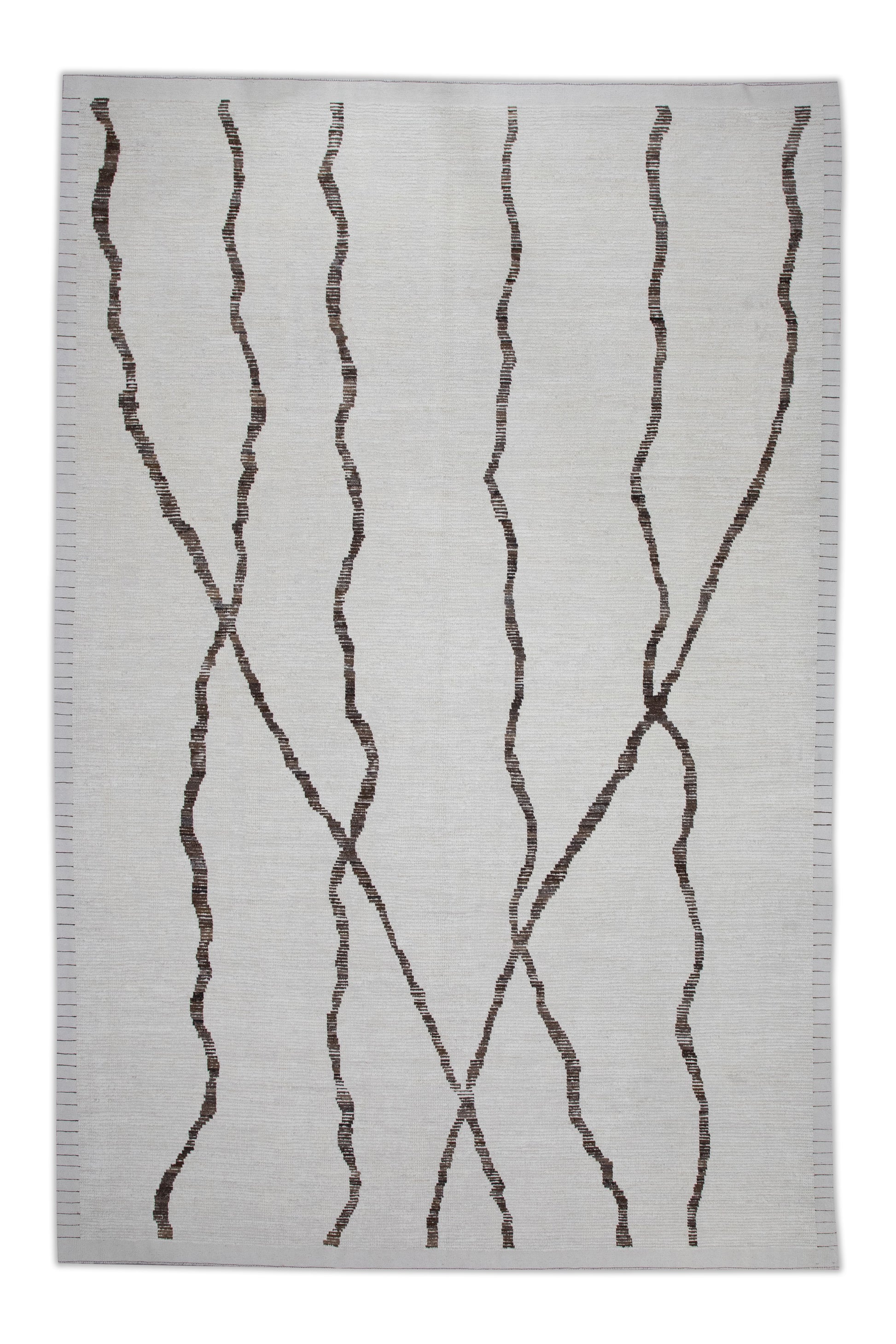 Turkish Tulu Rug Hand Knotted 9'6" x 14'1" #8161