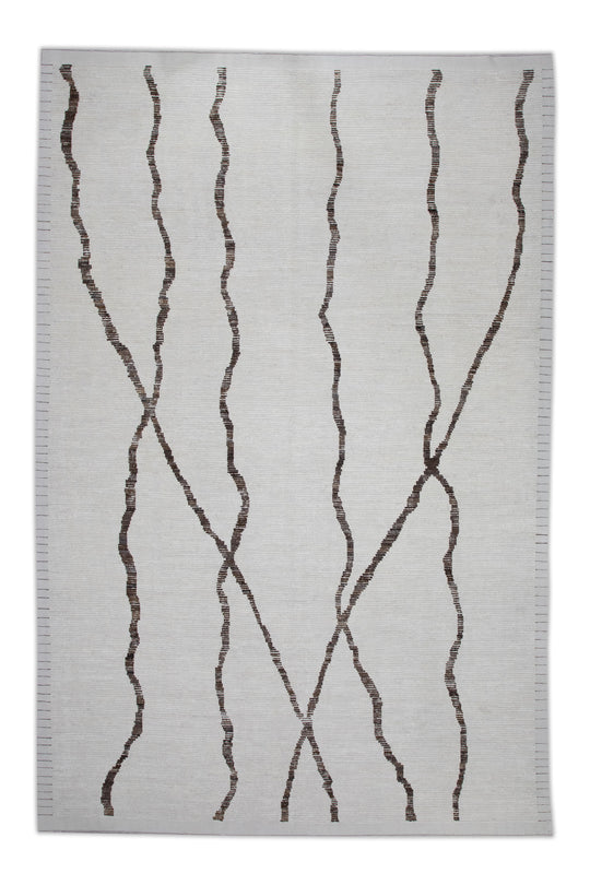 #8161 Hand Knotted Turkish Tulu Rug 9'6" x 14'1"